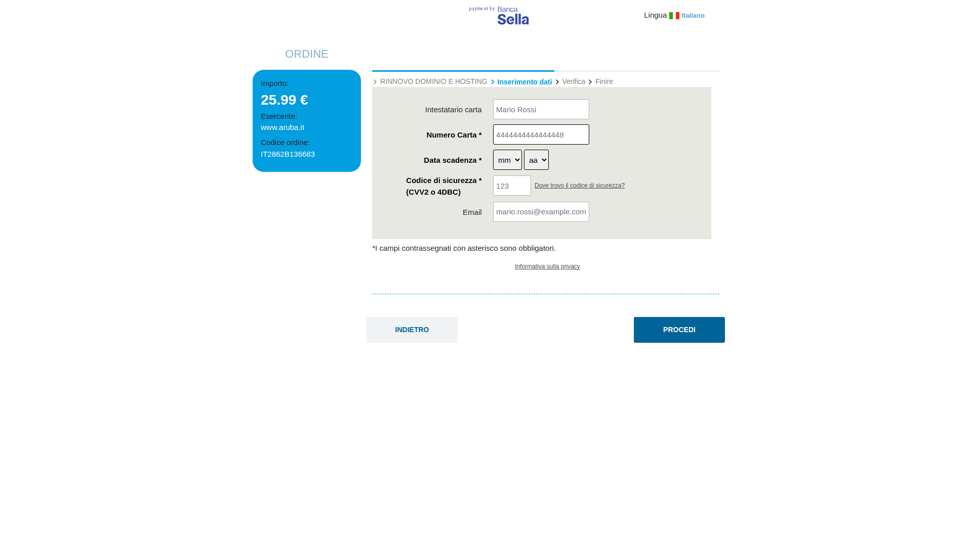 Screenshot of spazio.ed-intra.com
