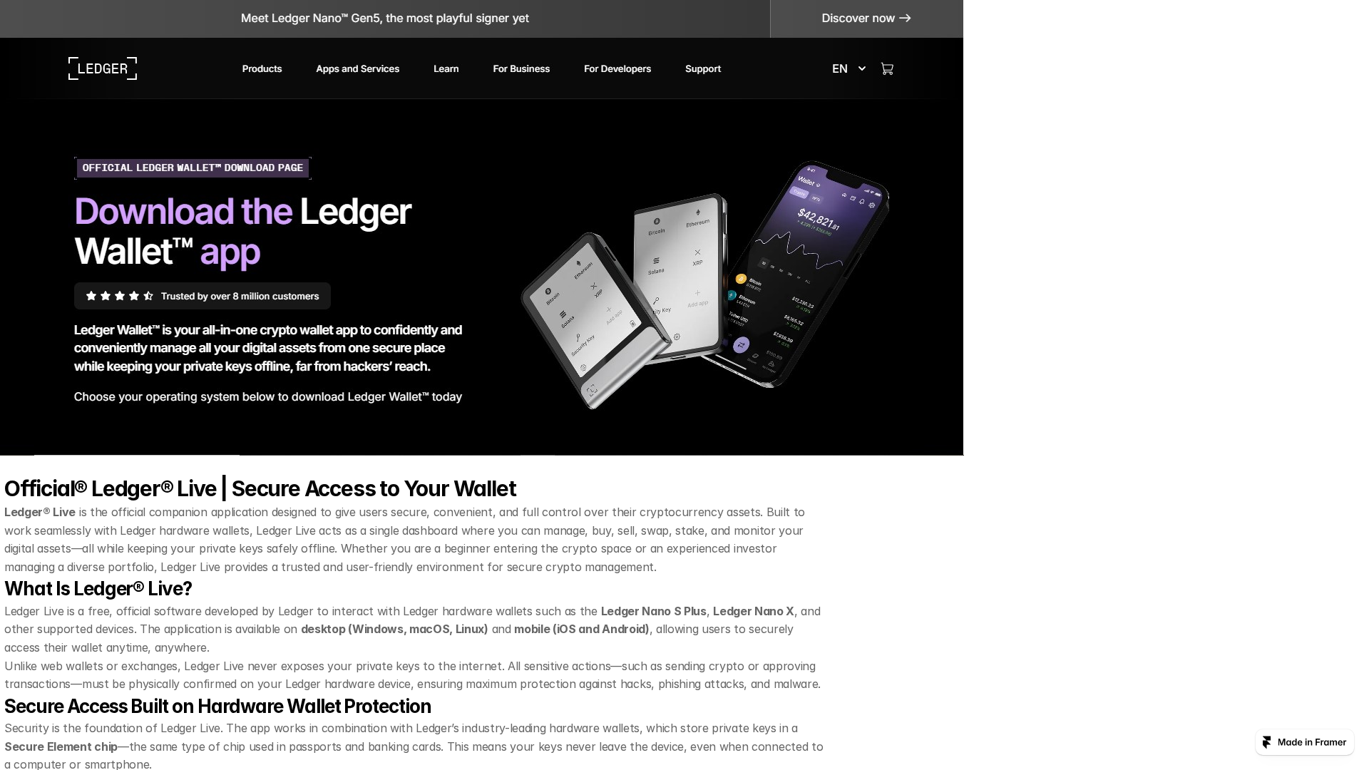 Screenshot of auths-livelgr-eng.framer.ai