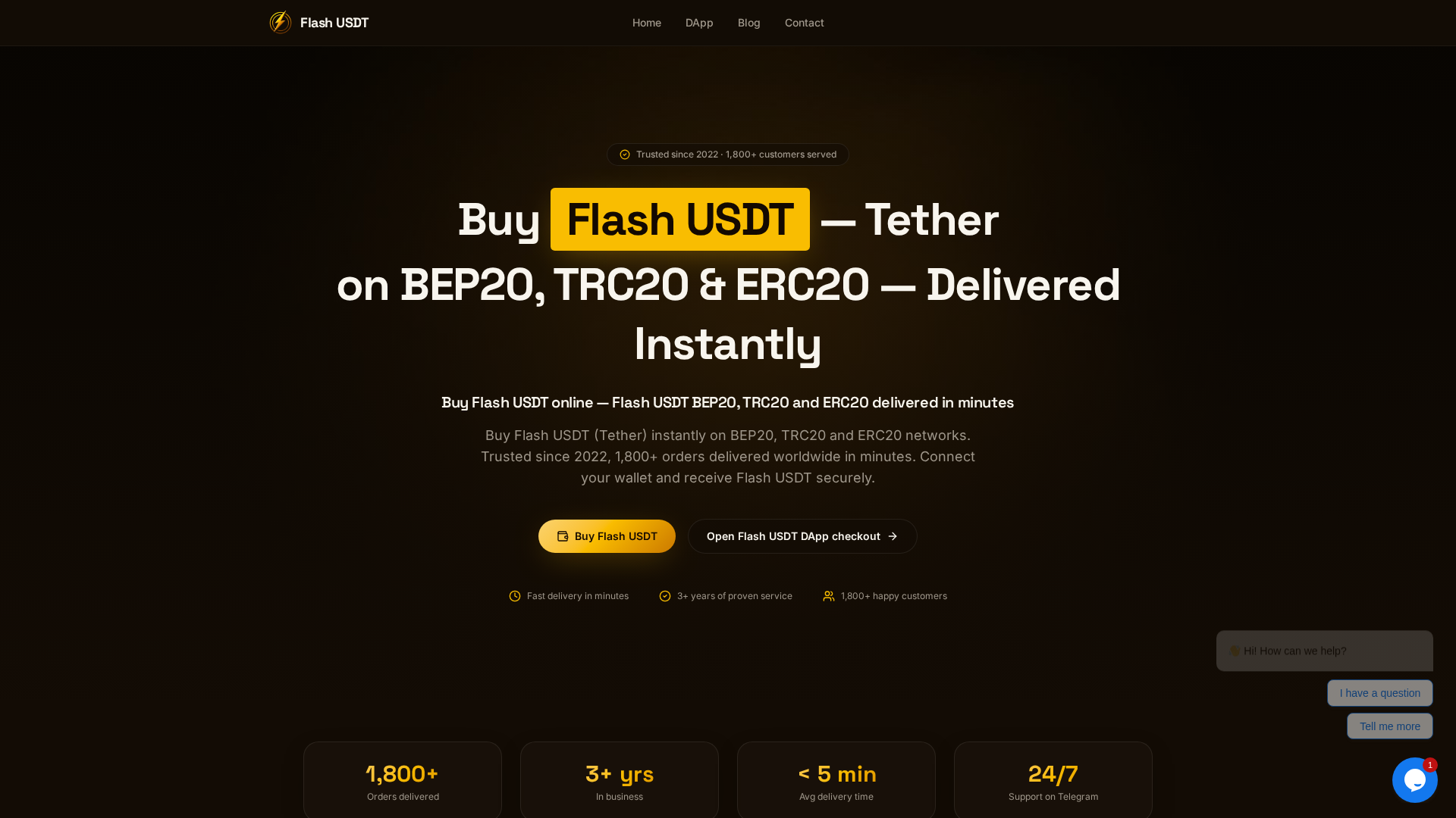 Screenshot of flashusdtsender.site