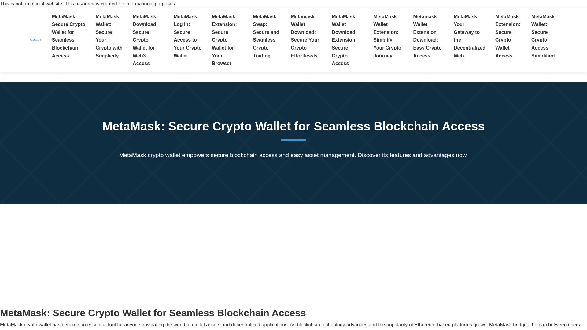 Screenshot of download.web-metamask.to