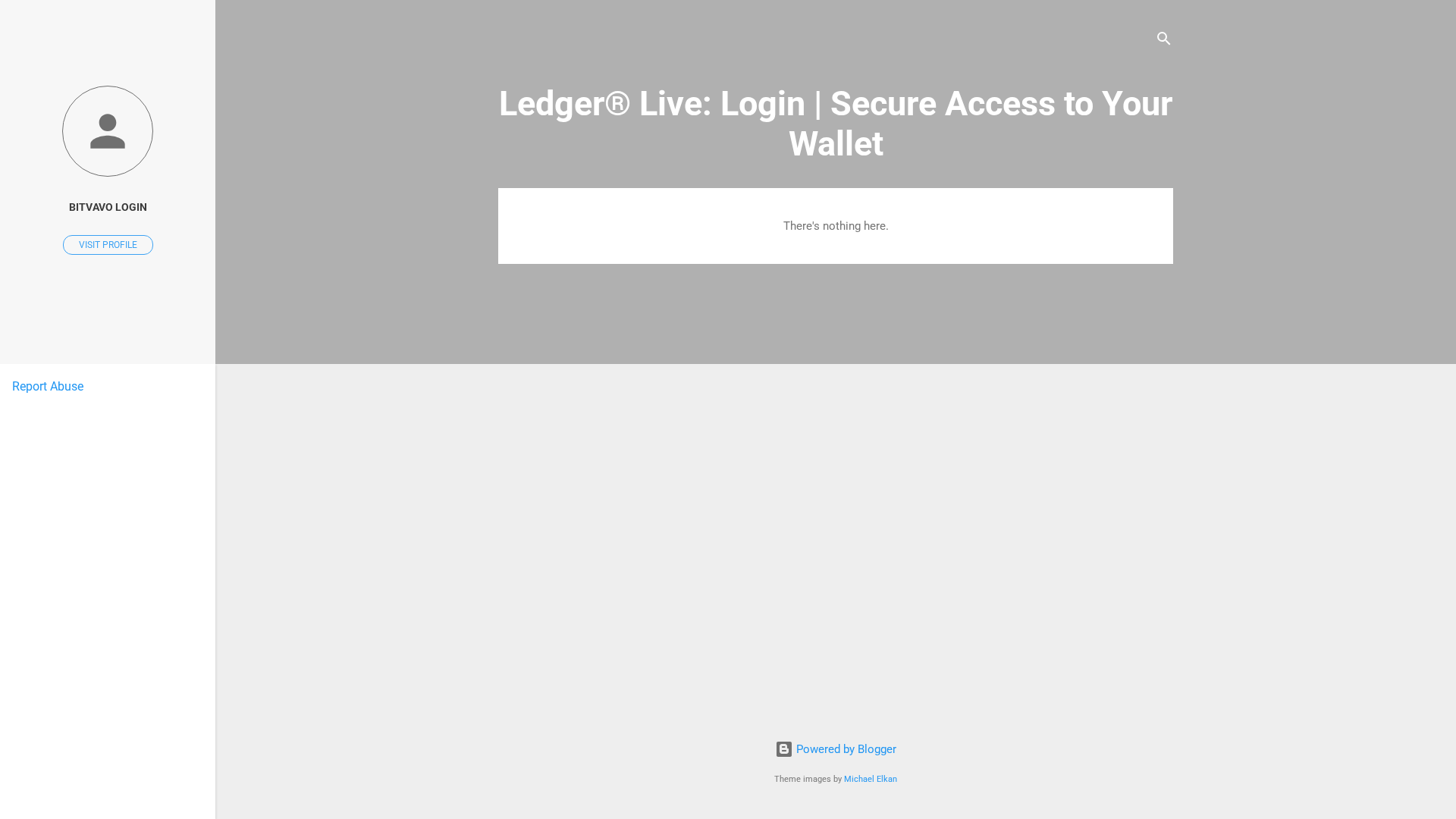 Screenshot of ledger-live-logi.blogspot.com