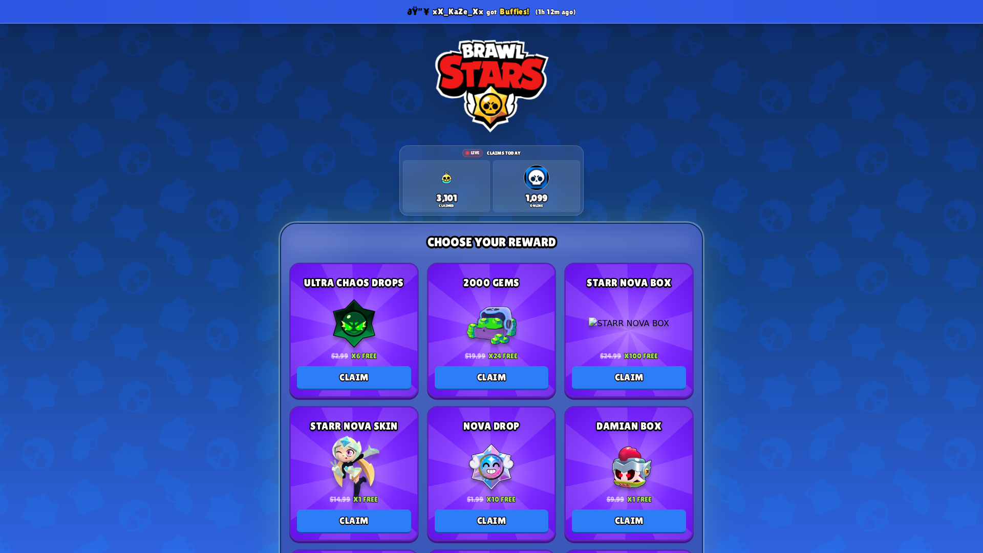 Screenshot of brawlgemz.pages.dev