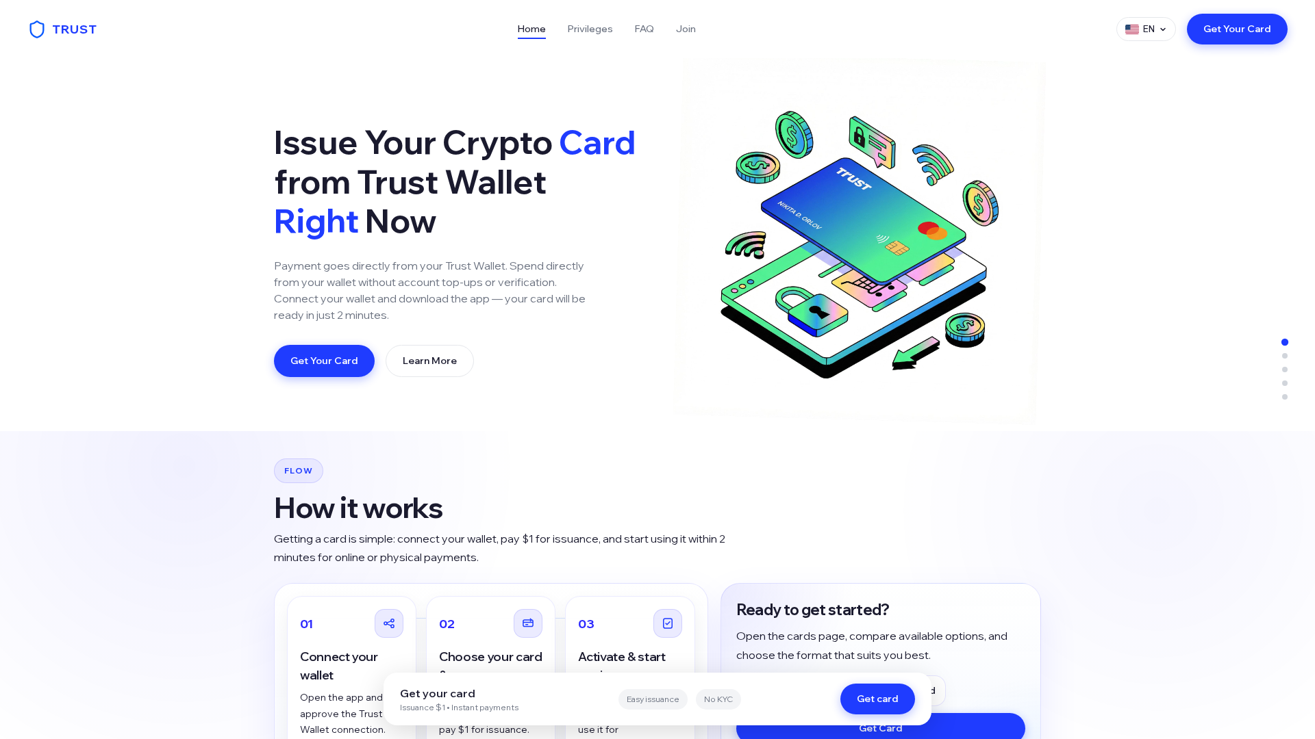 Screenshot of trustprecrypto.com