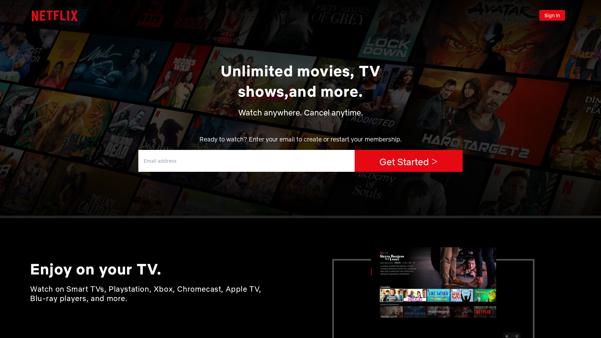 Screenshot of www.my-netflix-clone-nine.vercel.app