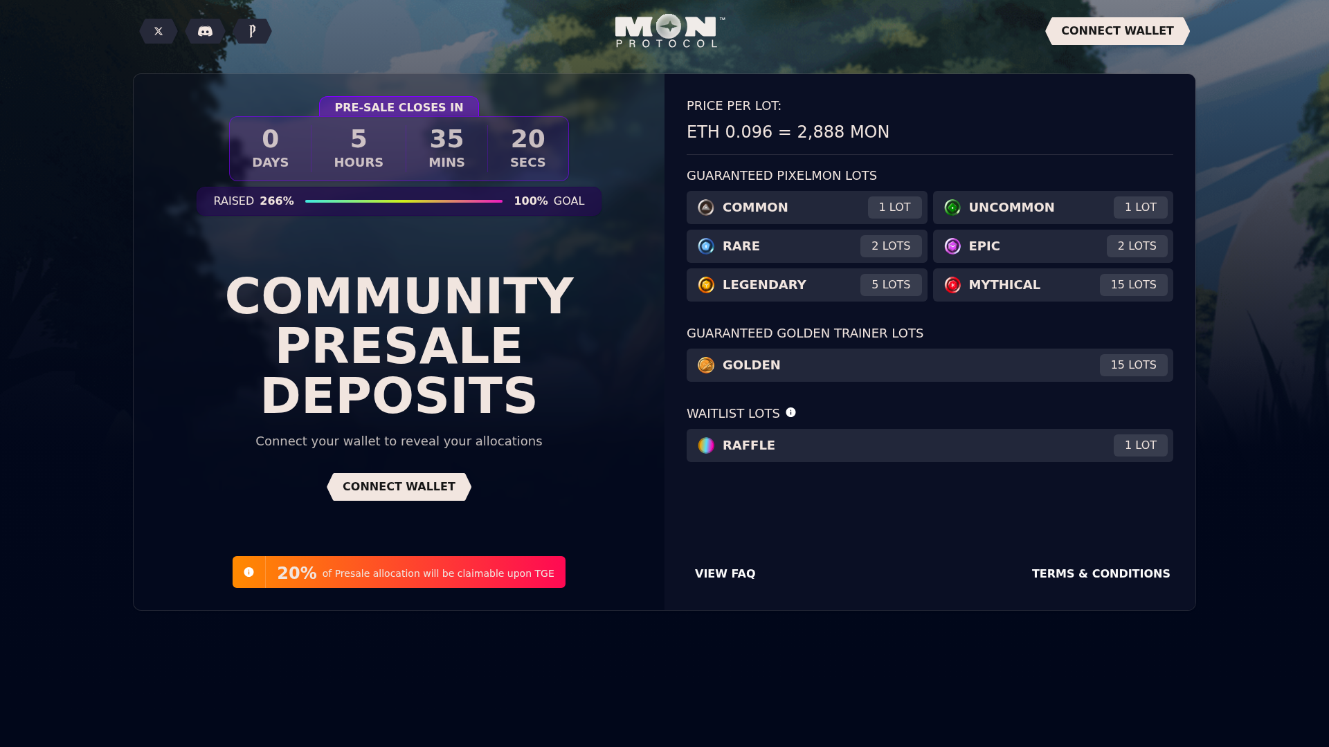 Screenshot of sale-monprotocol.pages.dev