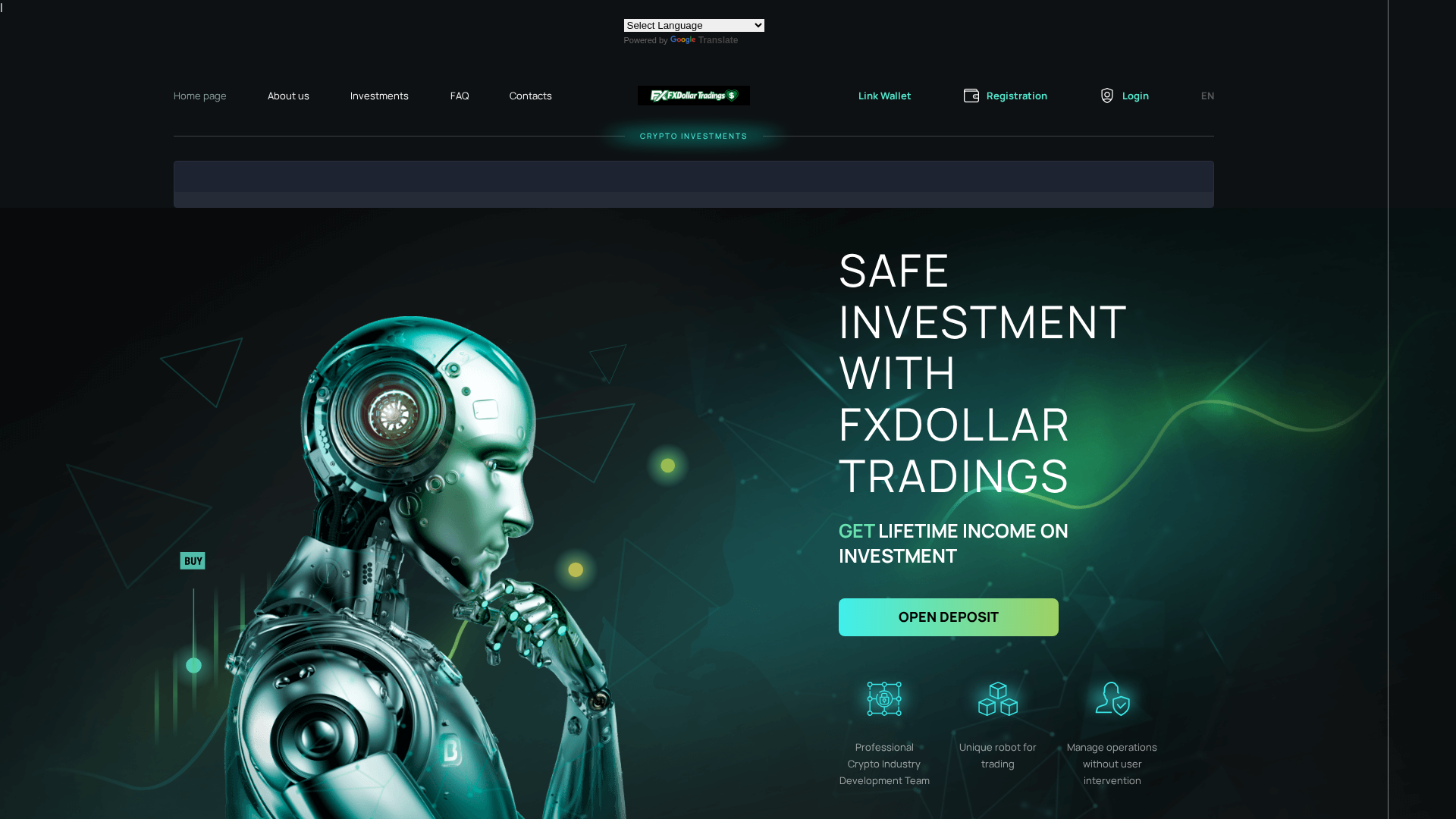 Screenshot of fxdollartradings.com