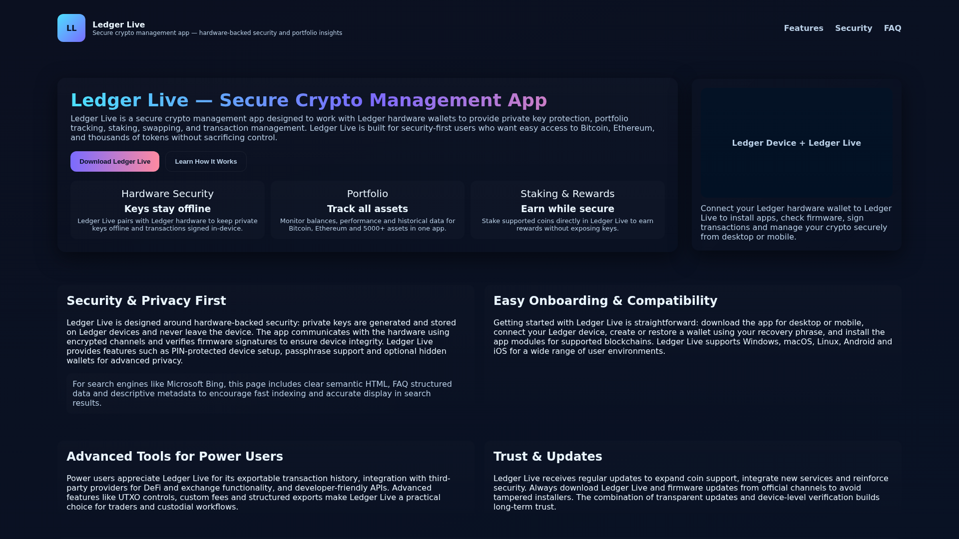 Screenshot of ladgerr-live.pages.dev