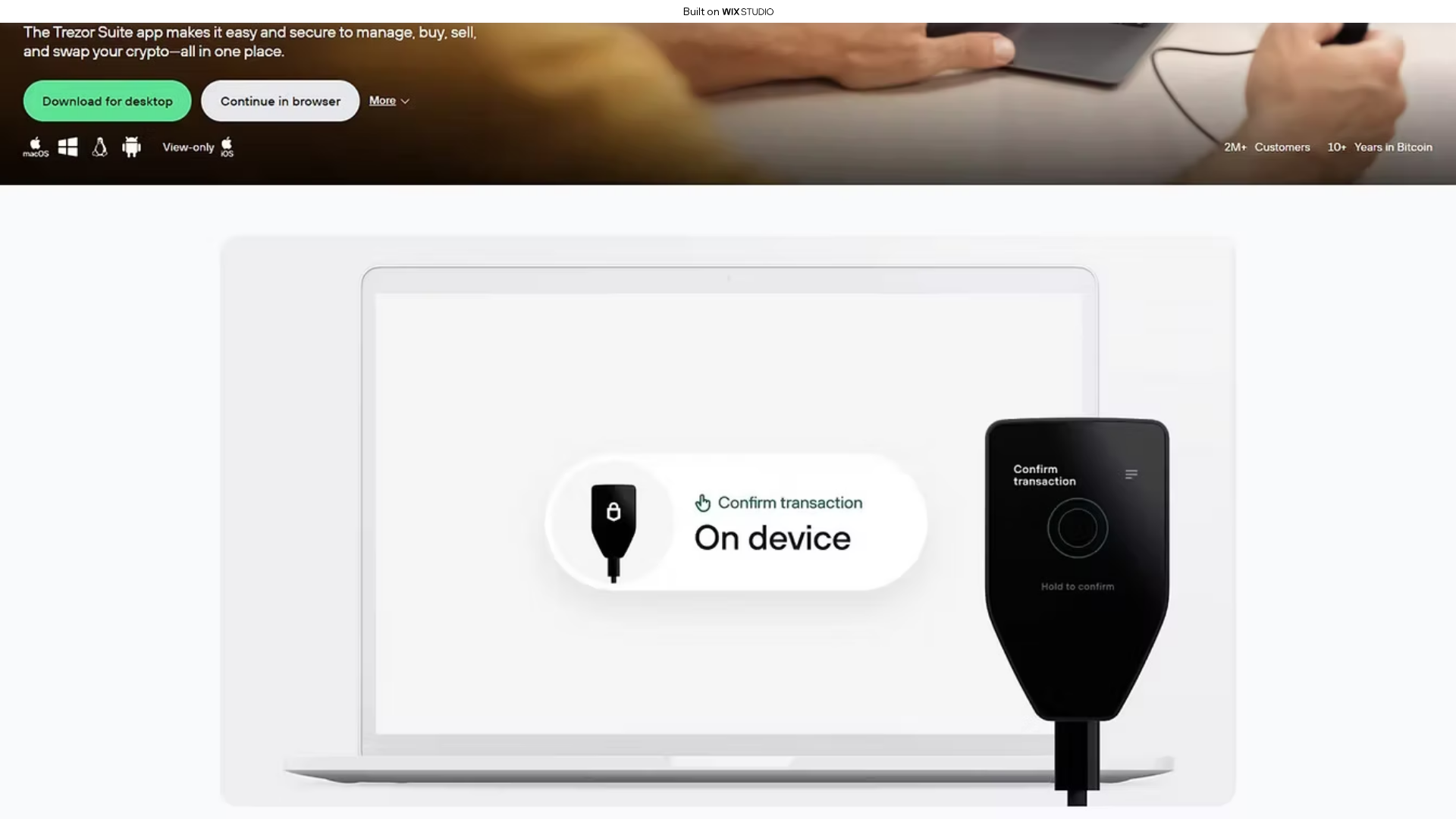 Screenshot of sostarts-trezonav.wixstudio.com