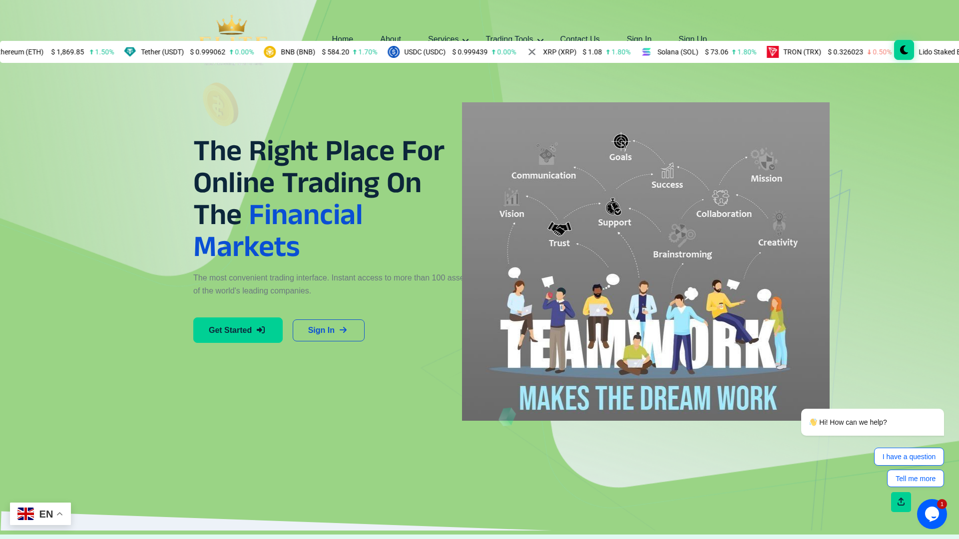 Screenshot of elitedigitalplatform.com