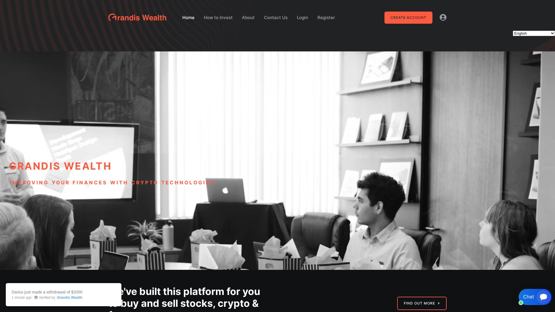 Screenshot of grandiswealth.com