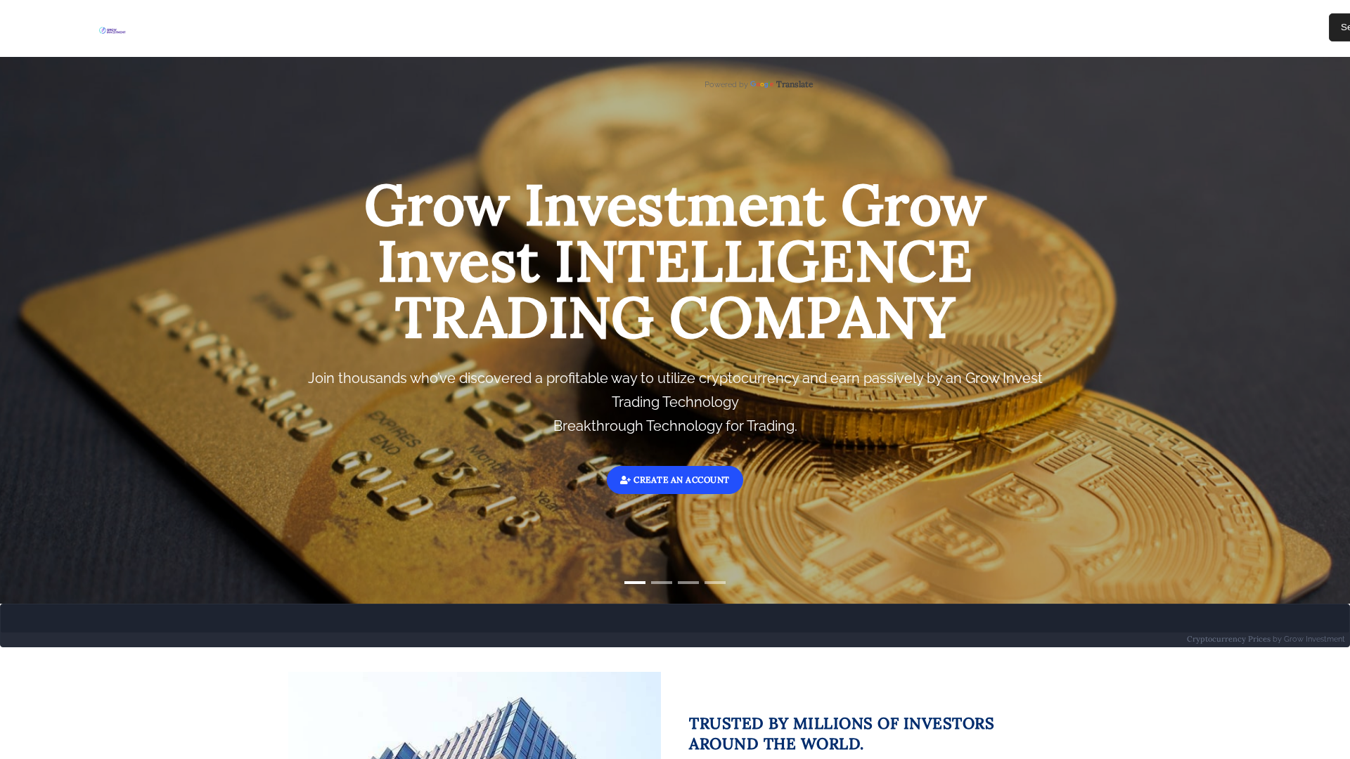 Screenshot of growvex.info