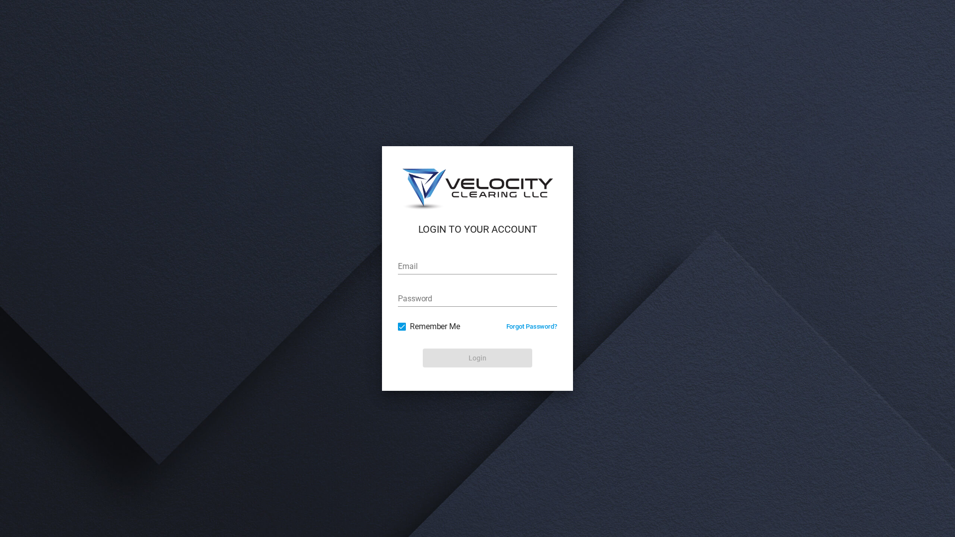 Screenshot of dev.stockloan.velocityclearing.llc