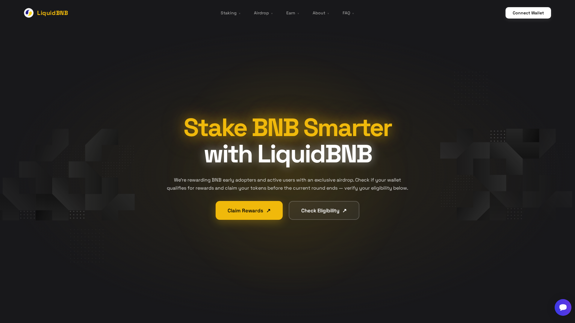 Screenshot of liquid-bnb.org