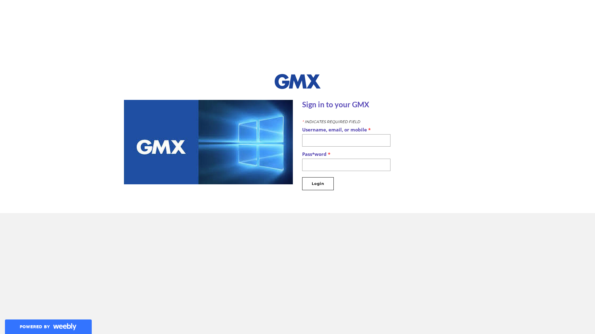 Phishing screenshot