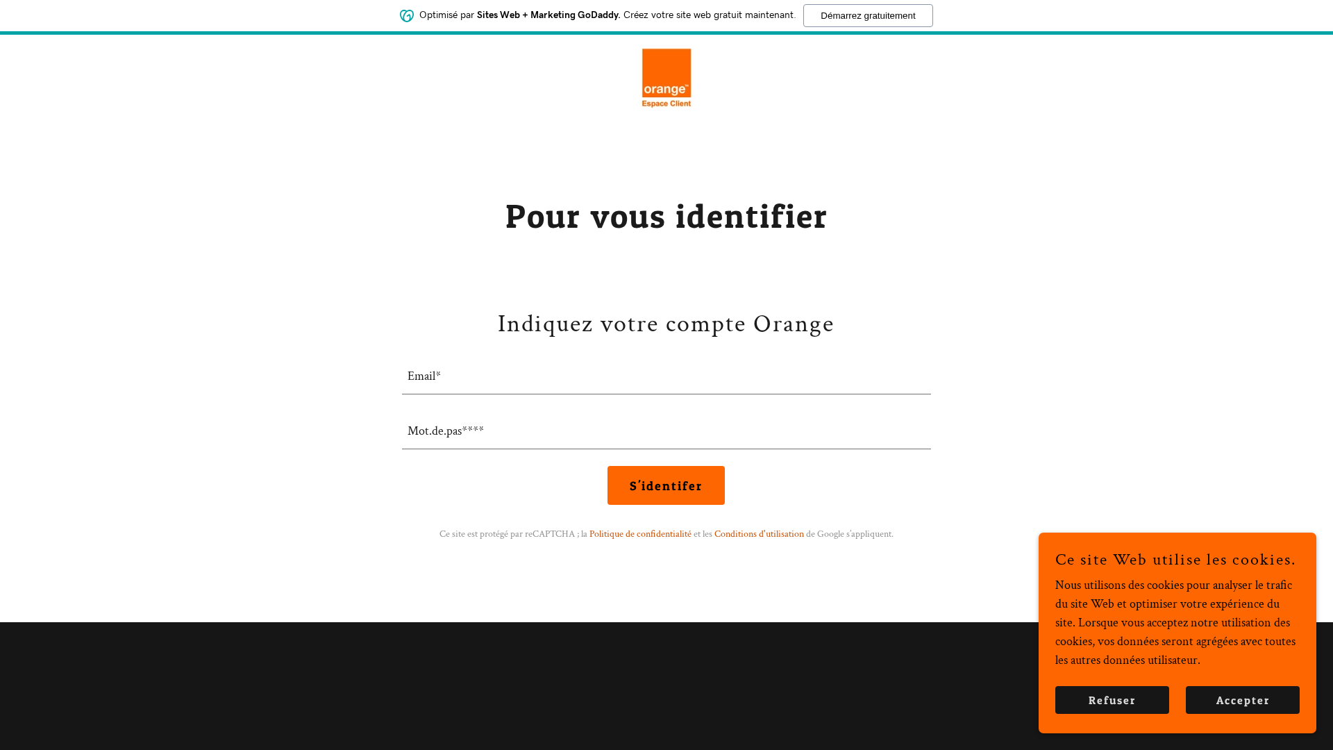 Screenshot of soshandorangevocal.godaddysites.com