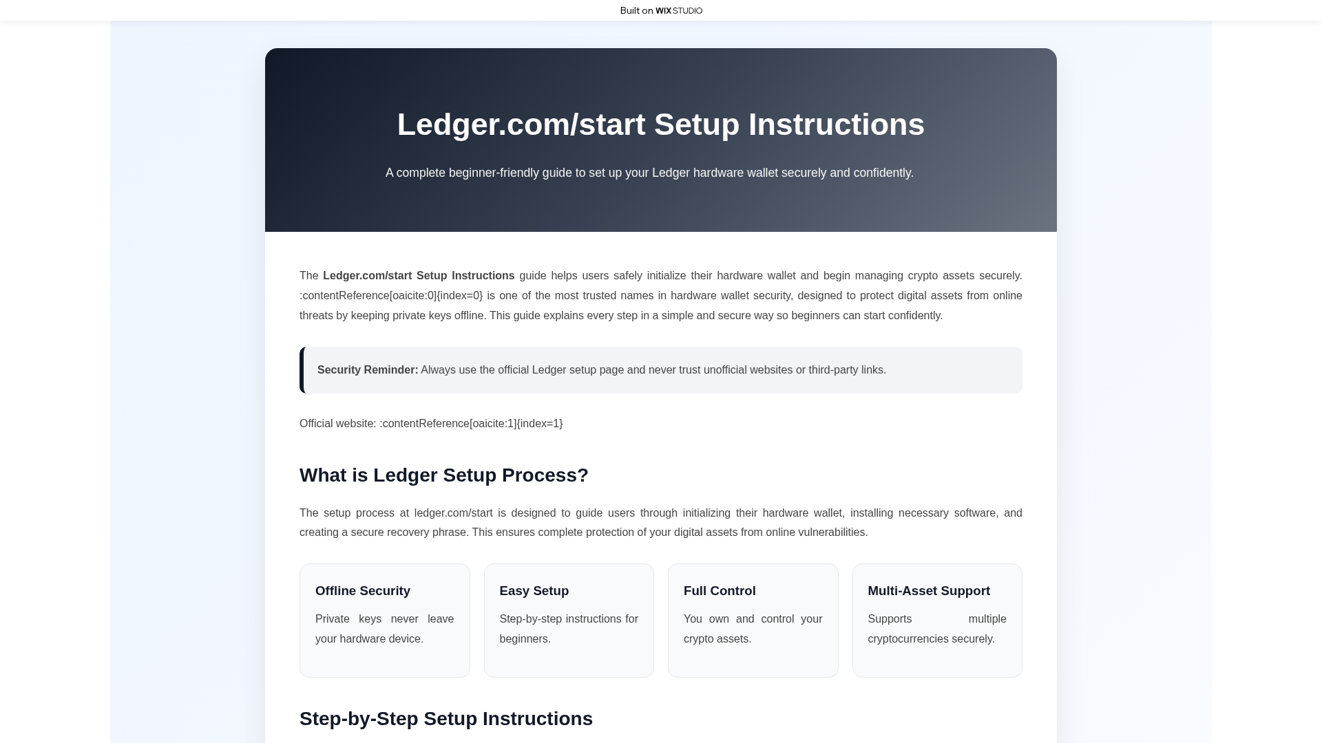 Screenshot of getledgerscdn.wixstudio.com