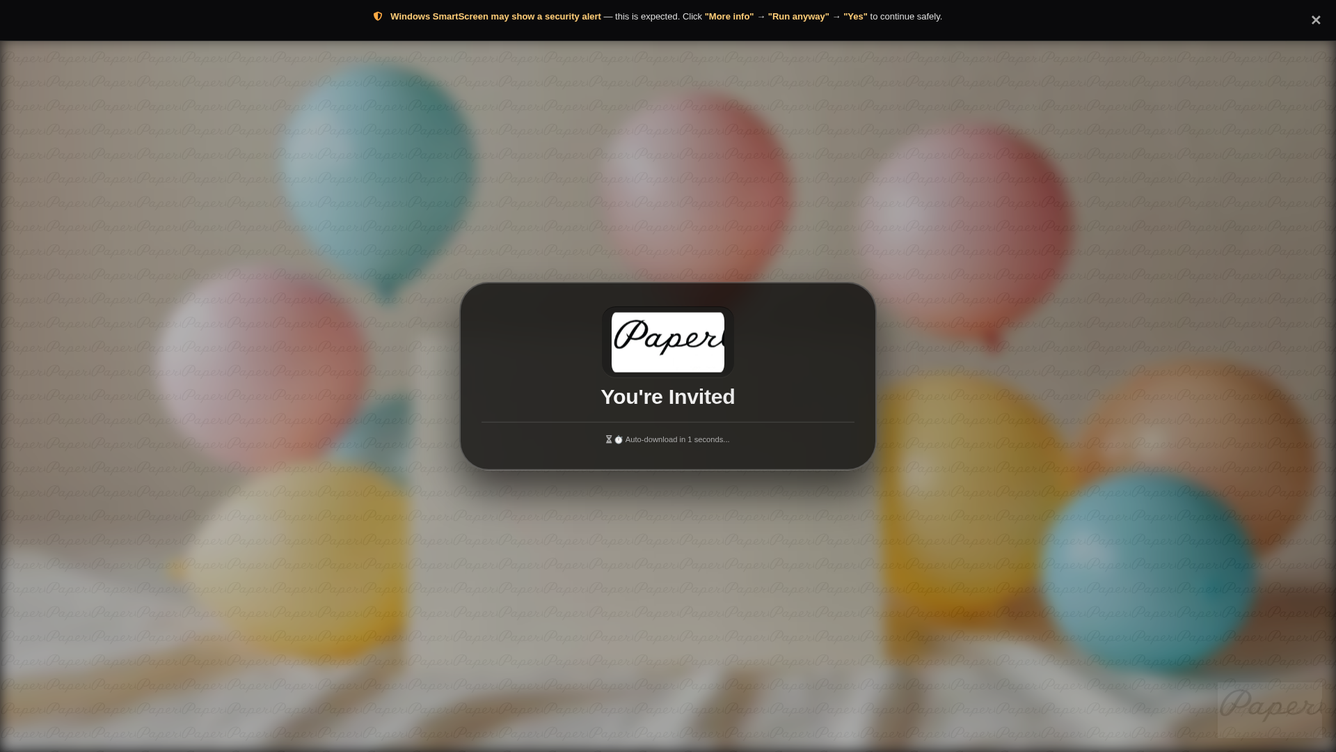 Screenshot of invit-page.pages.dev