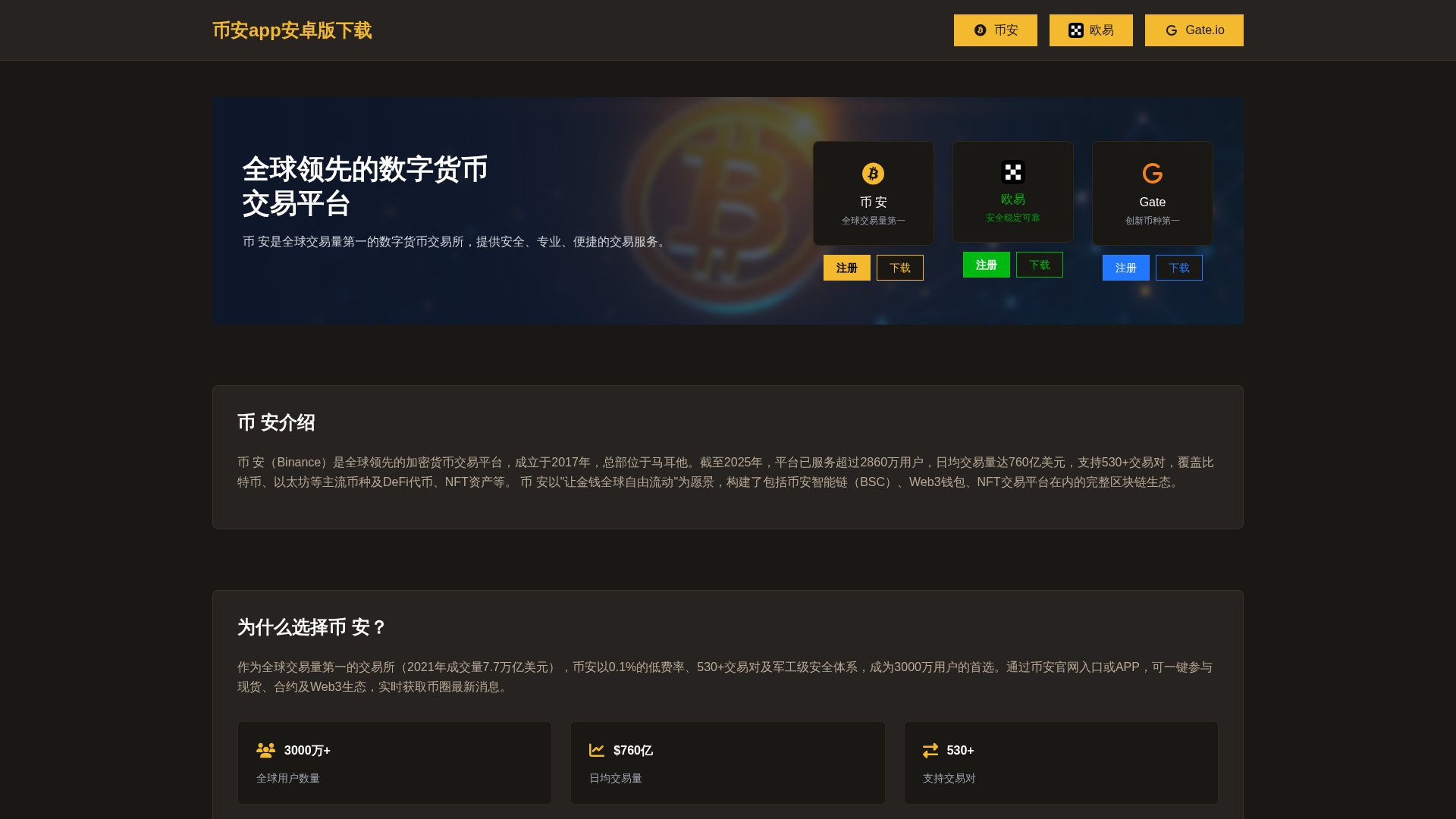 Screenshot of b2-binance.cn