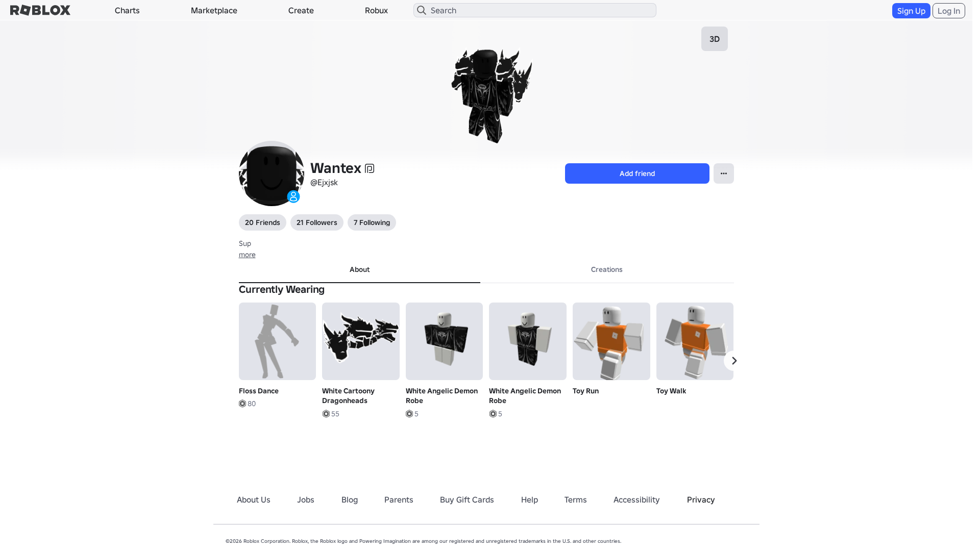 Screenshot of www.roblox.com.am