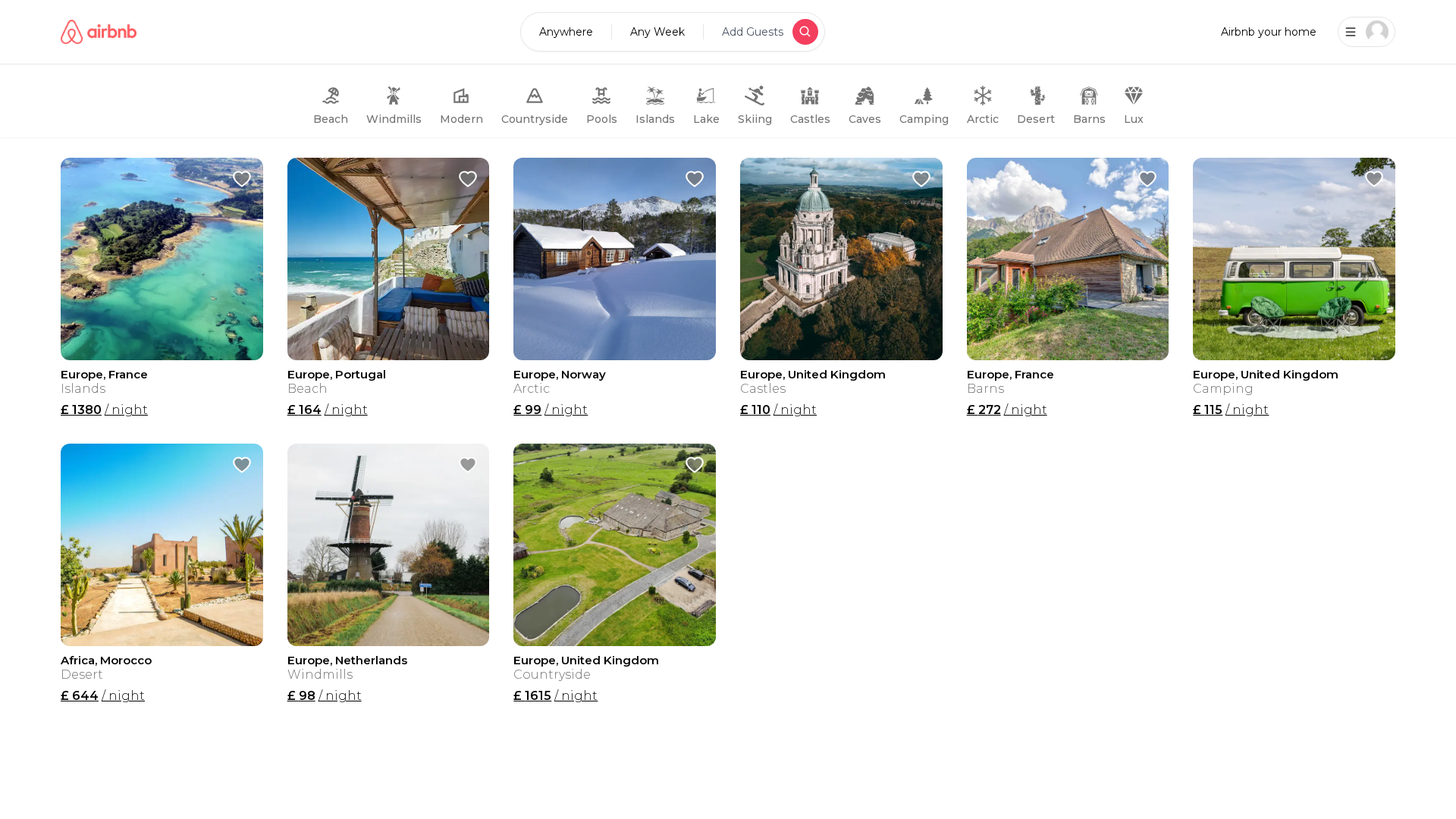 Screenshot of www.rent-a-bnb.vercel.app