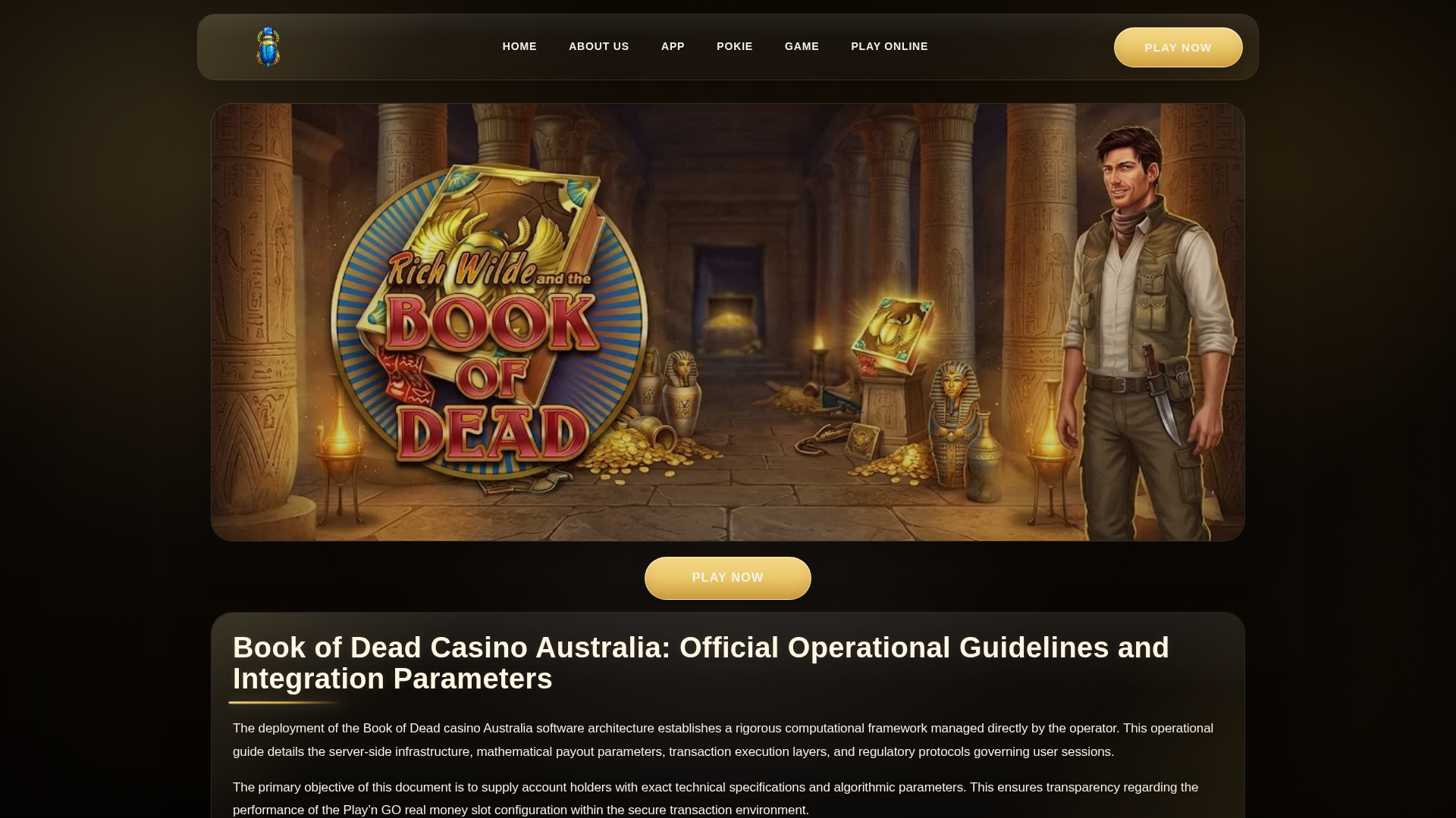 Screenshot of bookofdeadpokie.com