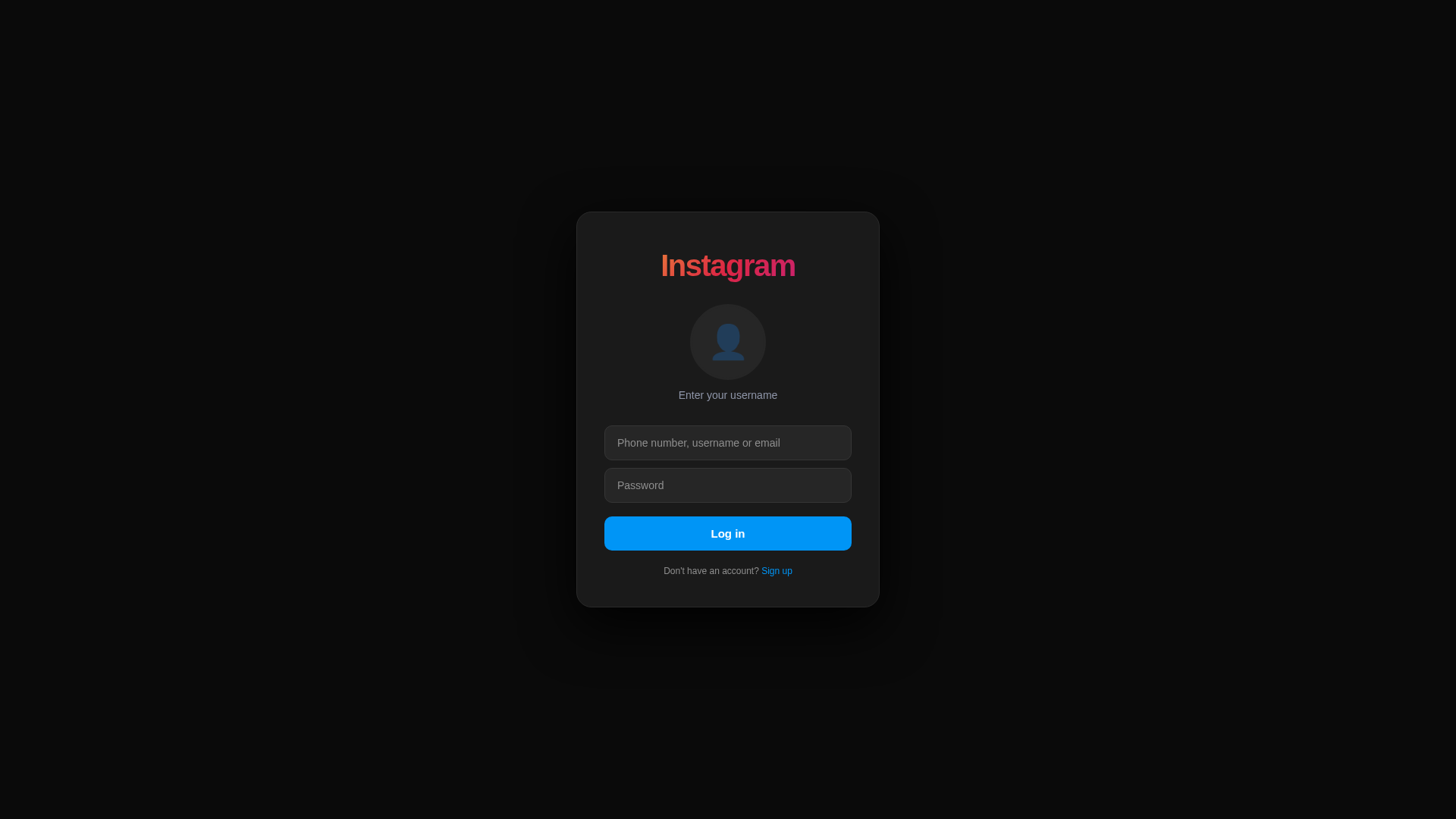Screenshot of www.instagram-ssew.vercel.app