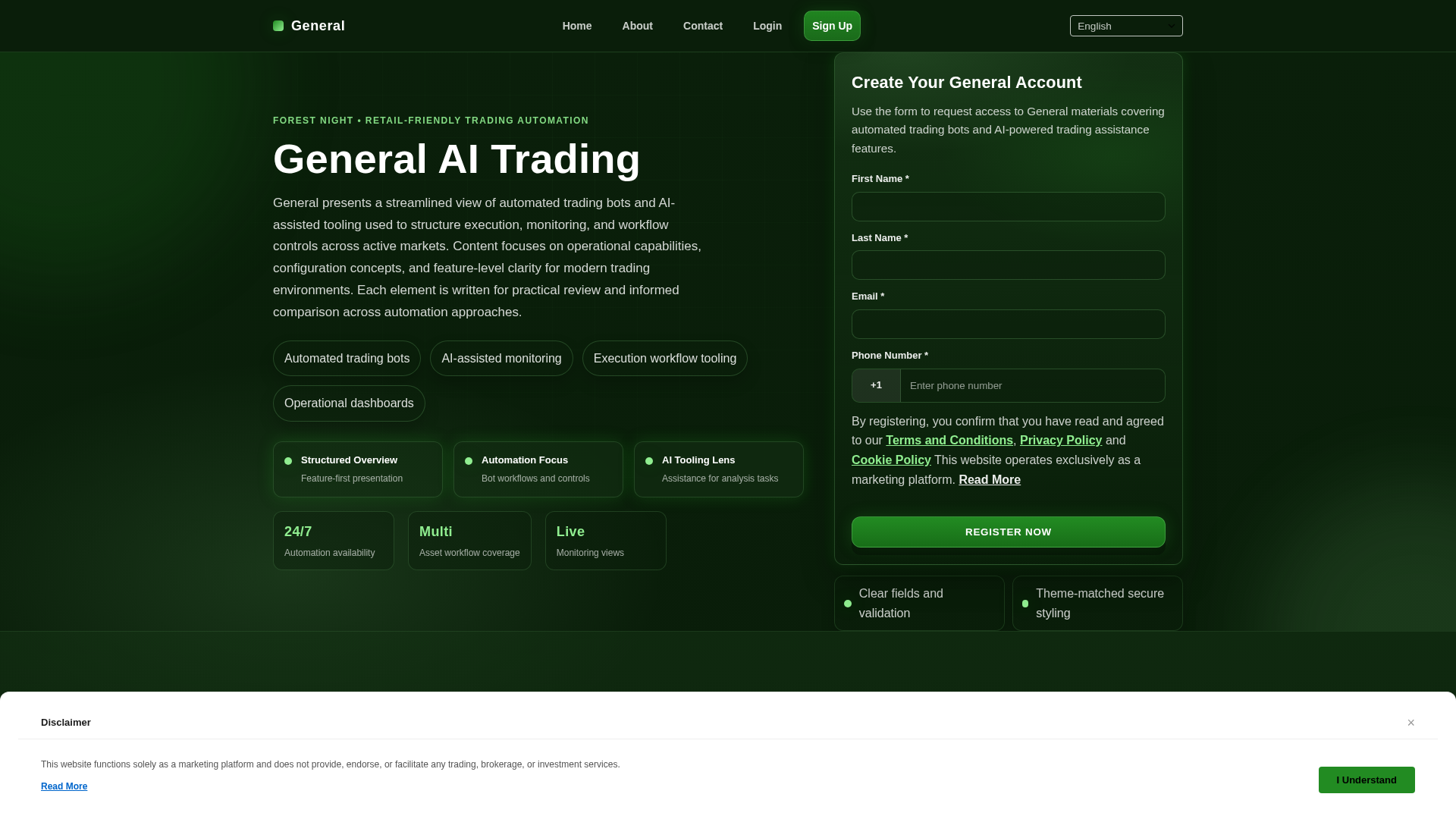 Screenshot of general-app.shop
