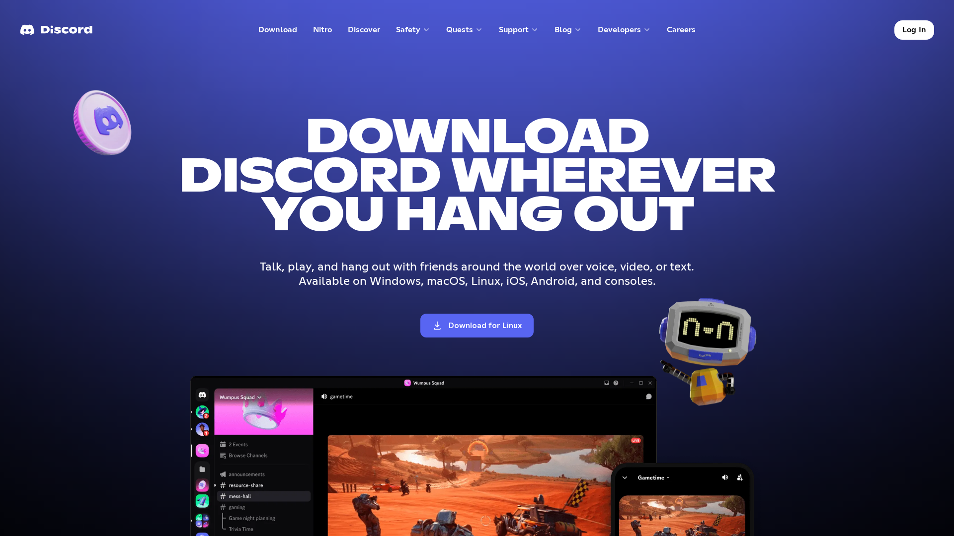 Screenshot of proxy-discord.jeemoo.com