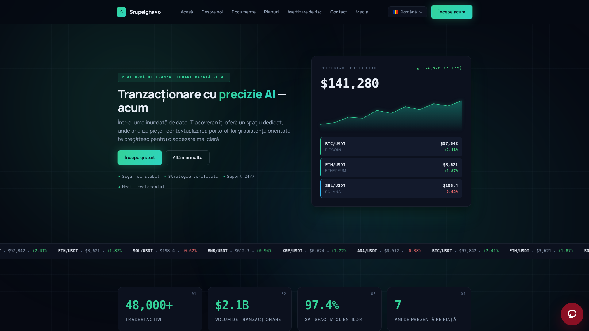 Screenshot of srupelghavo-romania.com