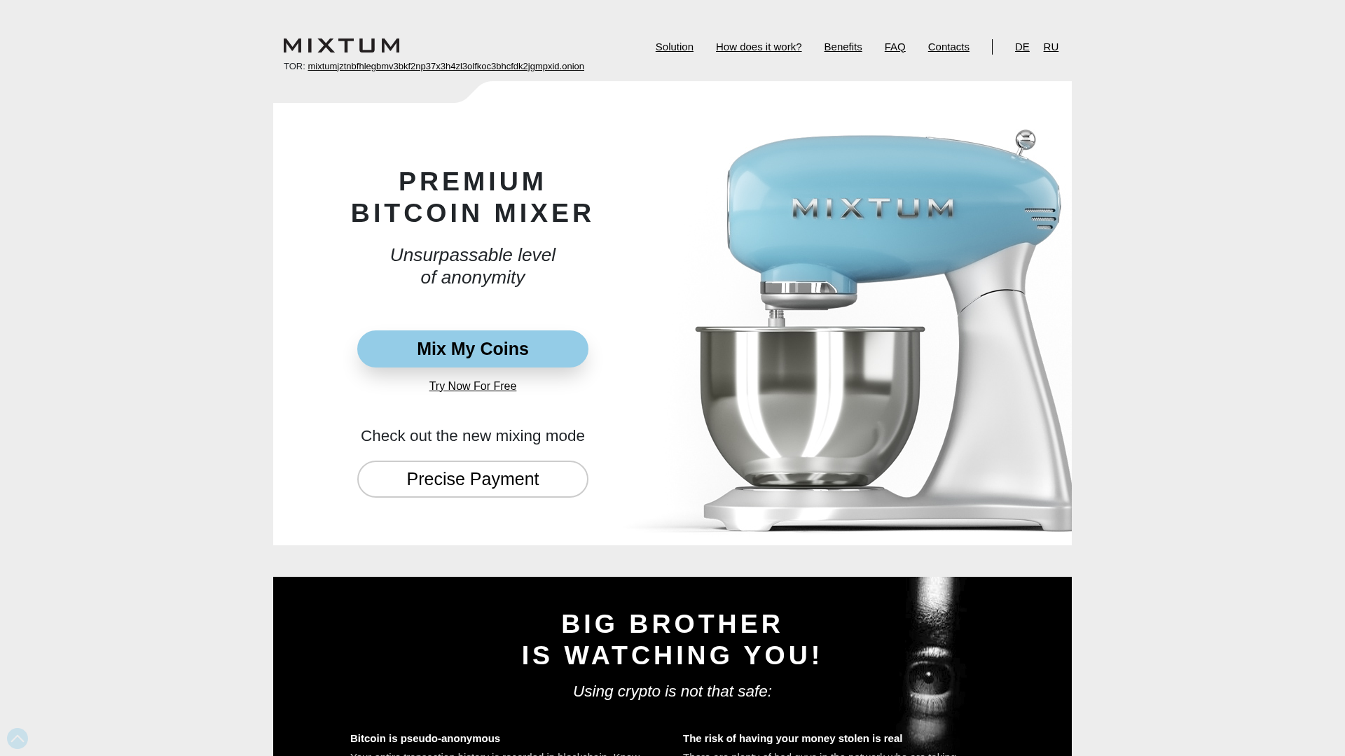 Screenshot of miztum.io