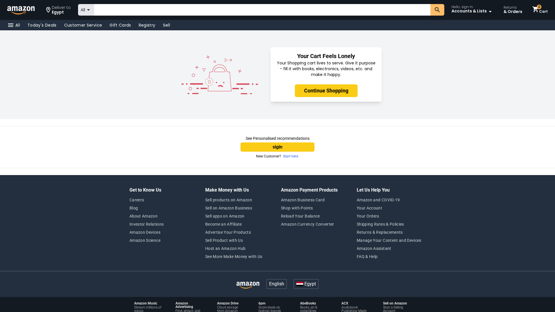 Screenshot of amazon-eight-taupe.vercel.app