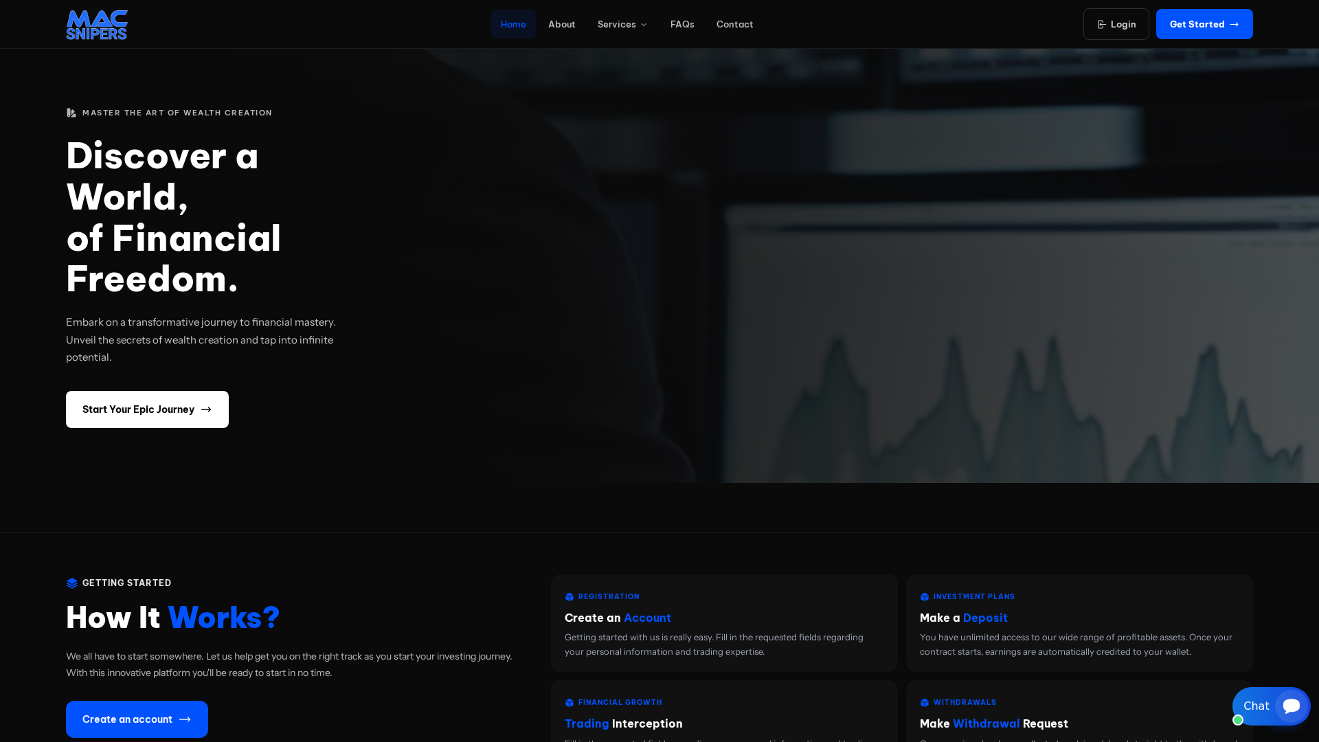 Screenshot of macsnipers.com