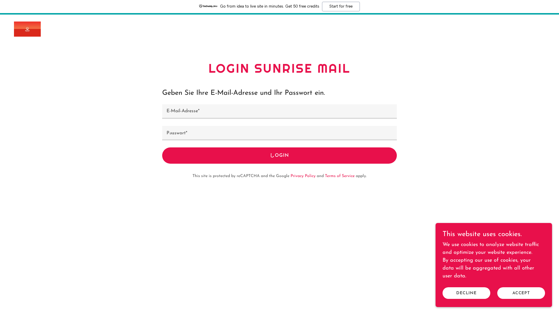 Screenshot of site-w5fp3sqce.godaddysites.com