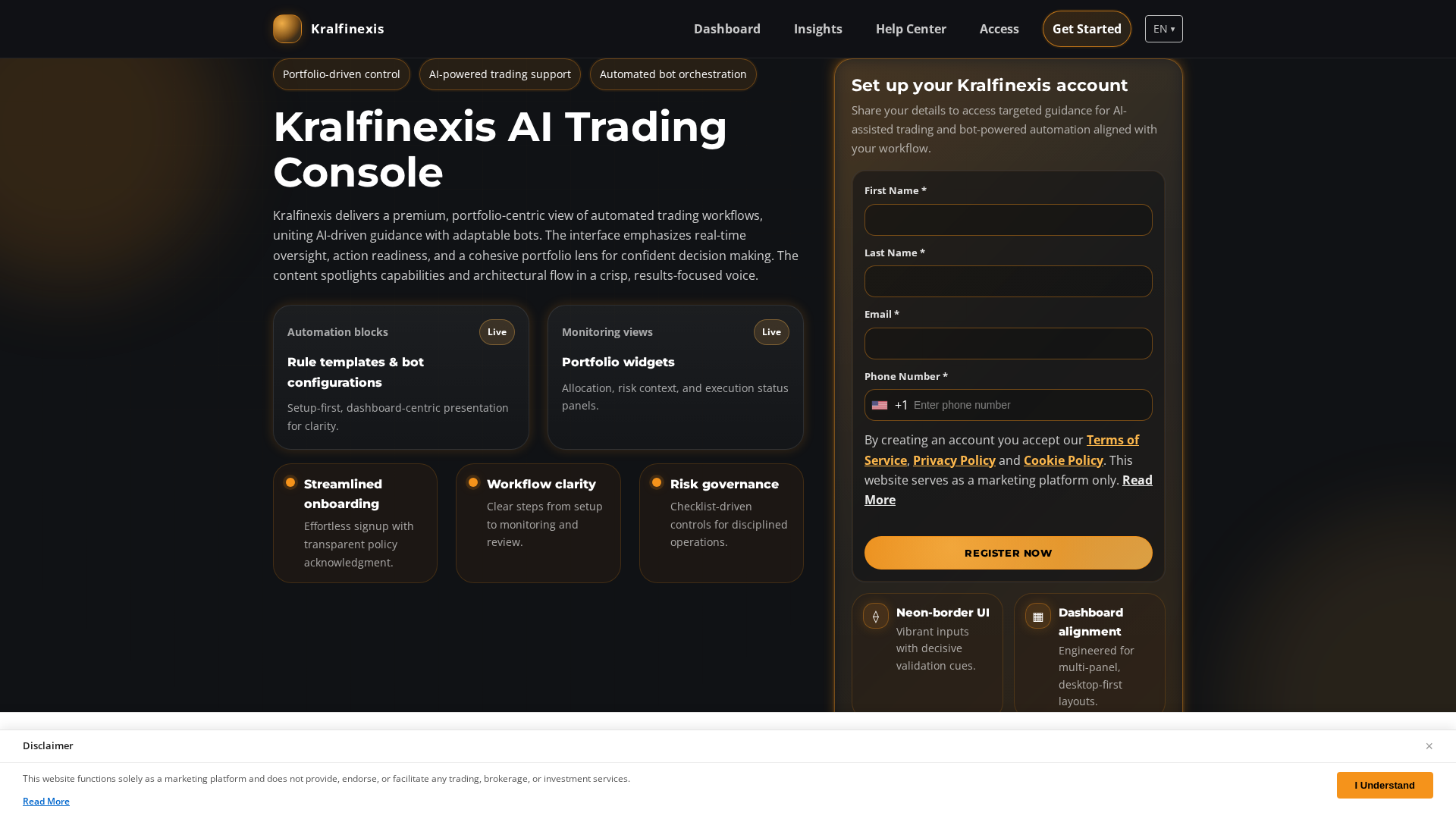 Screenshot of kralfinexis-app.pro