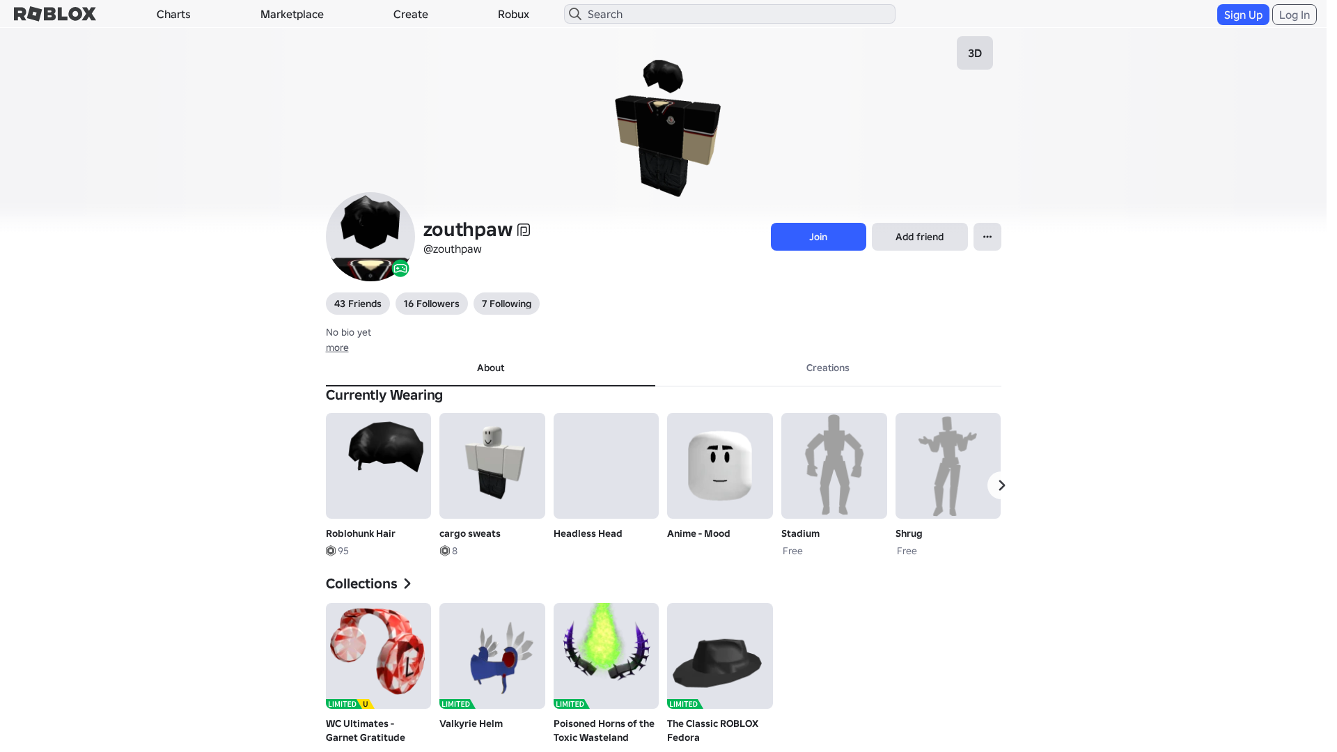 Screenshot of www.roblox.com.ml