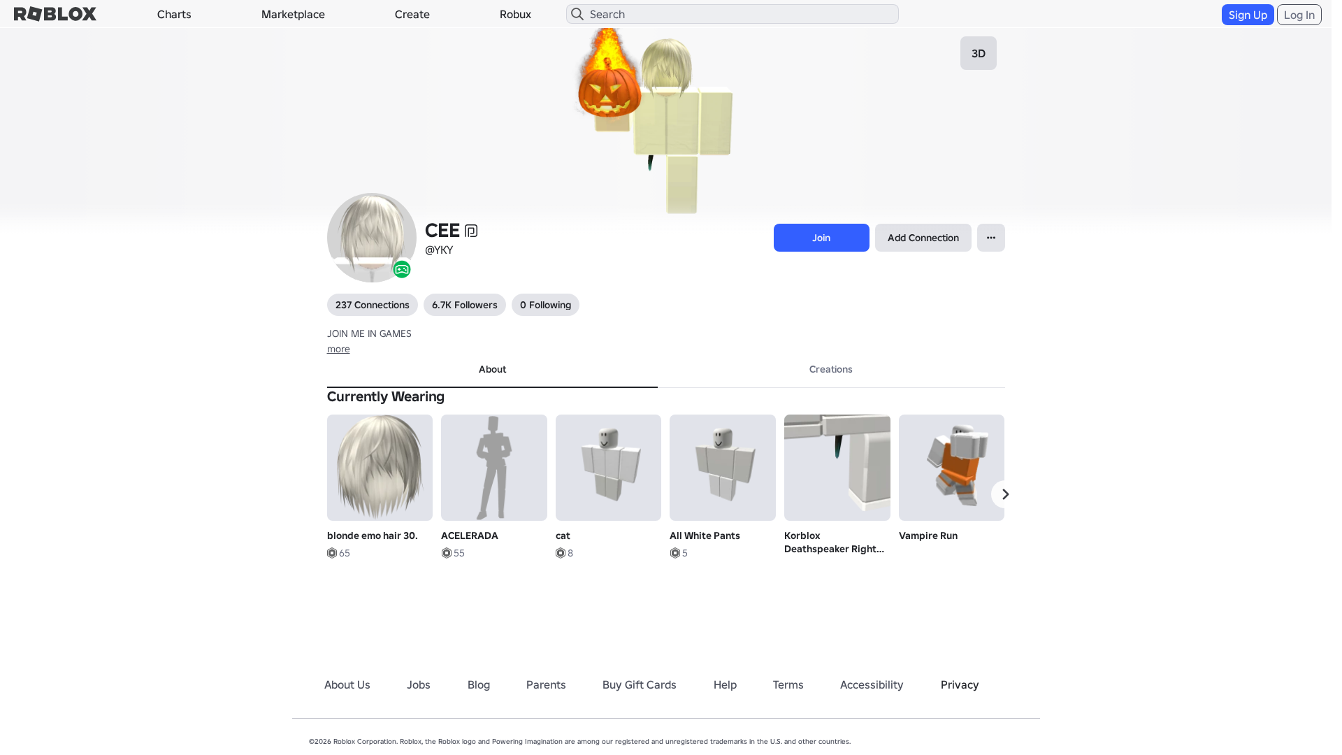 Screenshot of roblox.com.ml