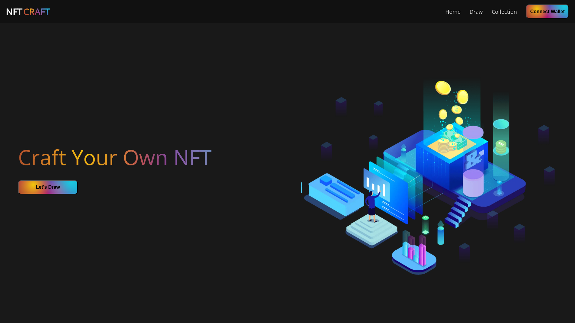 Screenshot of nft-craft.vercel.app