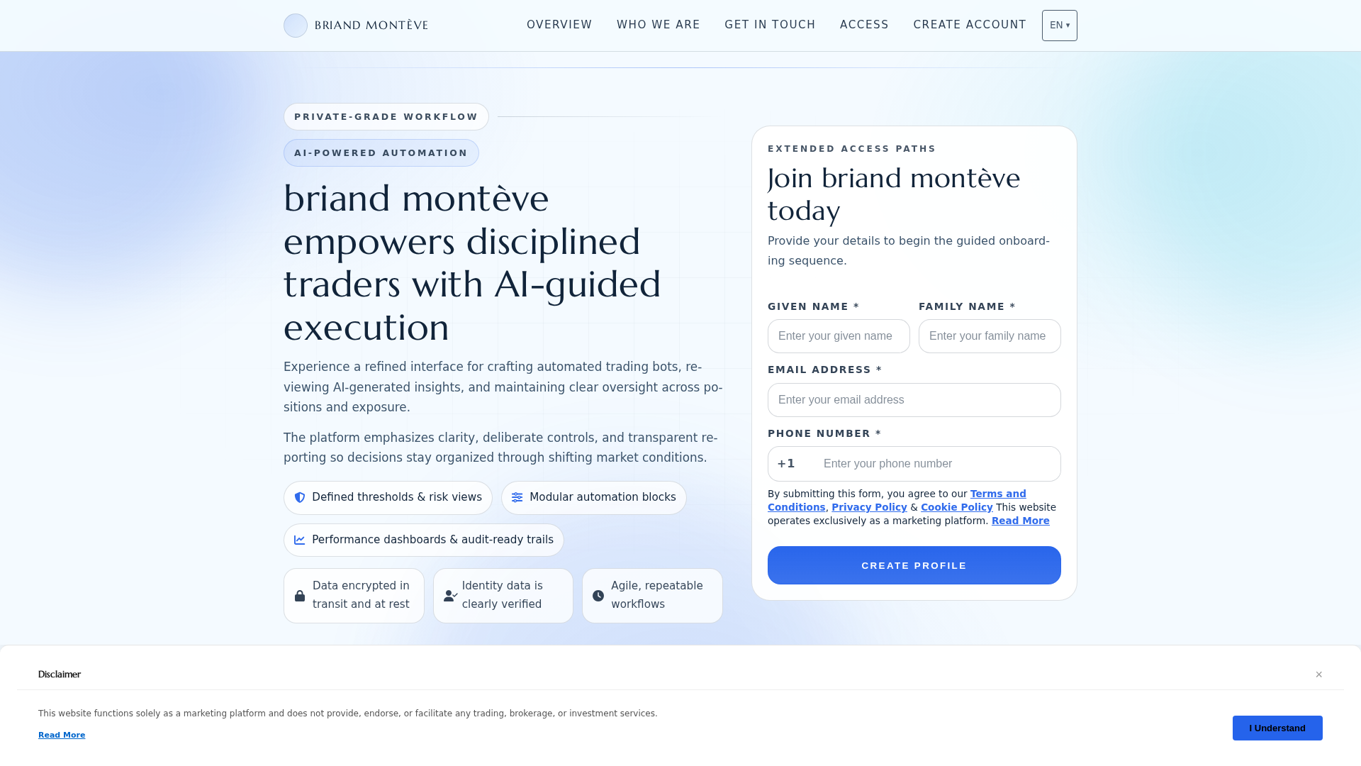 Screenshot of briandmonteve.digital