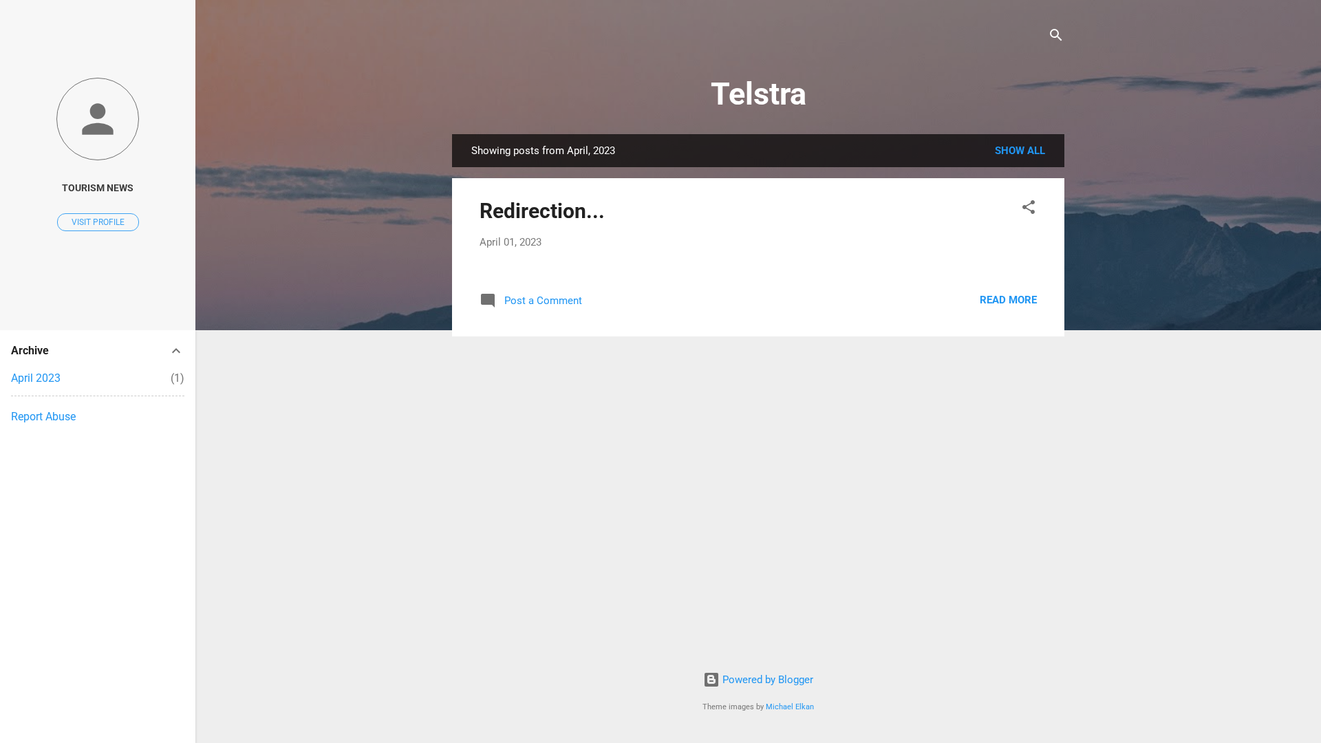 Screenshot of telstra23.blogspot.com