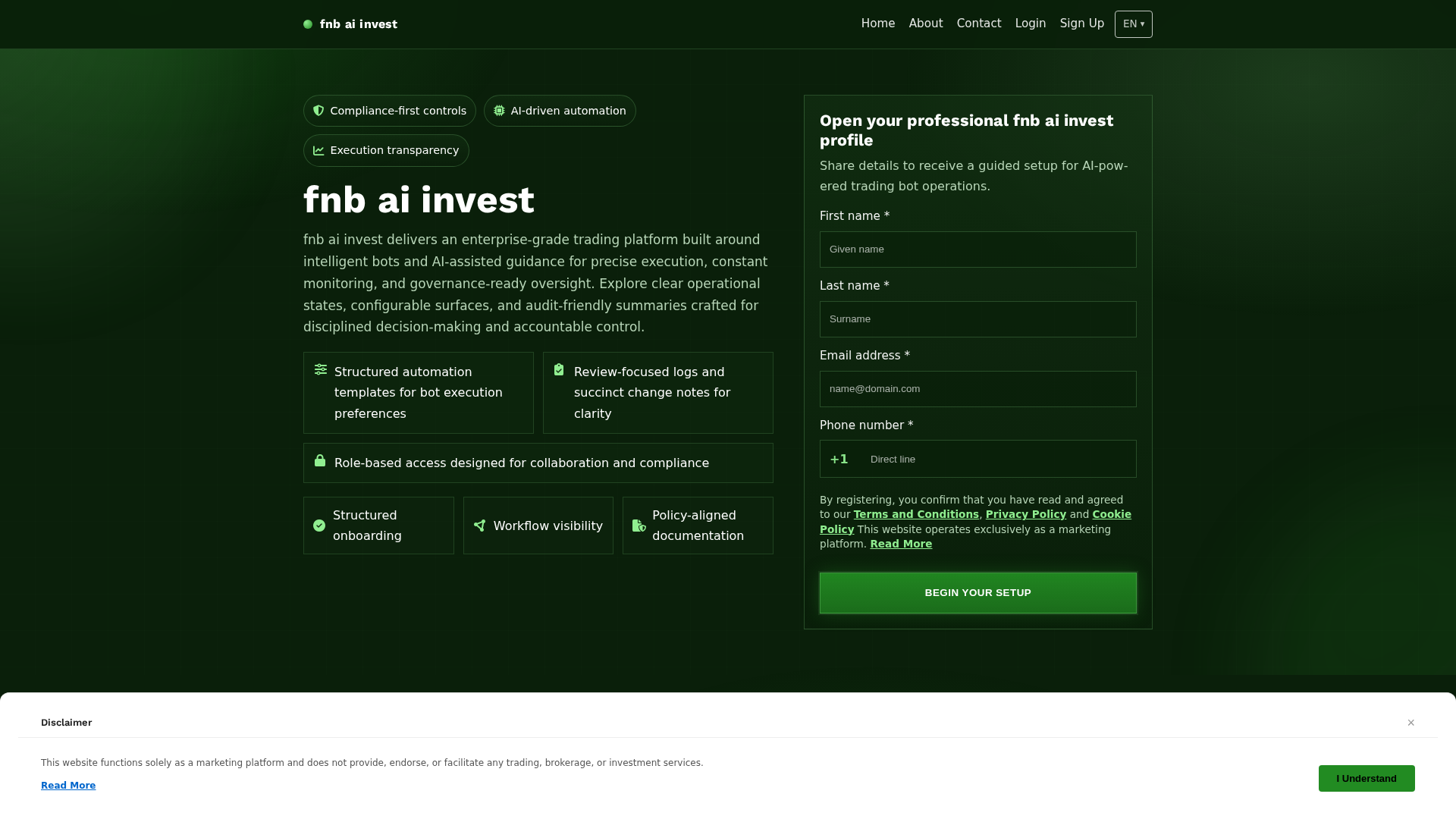 Screenshot of fnb-ai-invest.digital