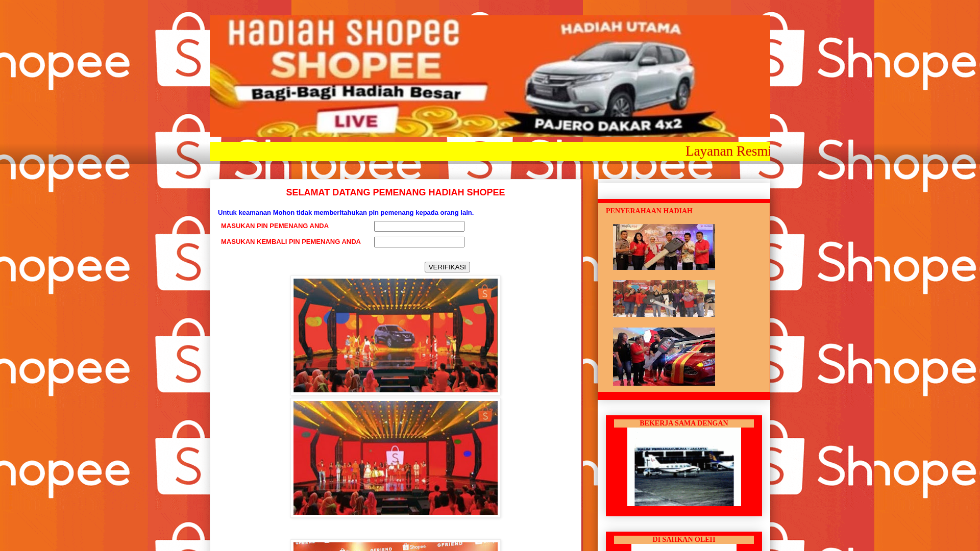 Screenshot of www.shopeemart1212.blogspot.com