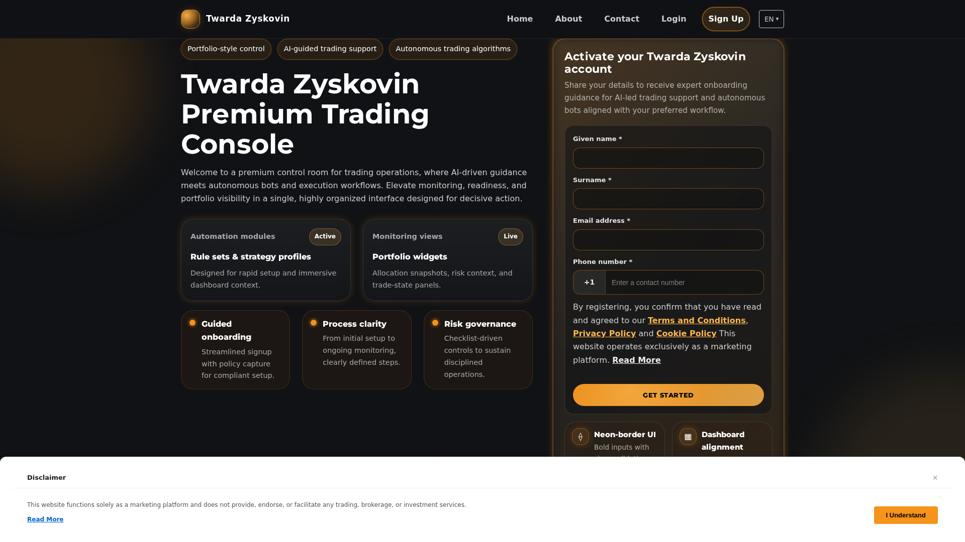 Screenshot of twarda-zyskovin.pro