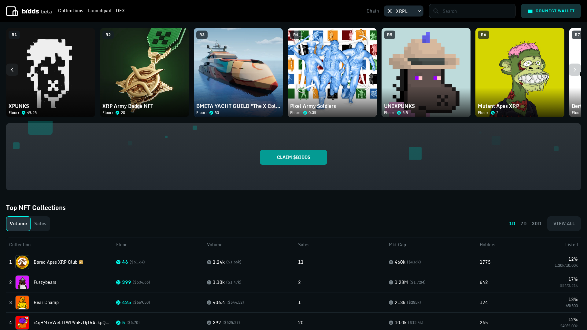 Screenshot of biddsrewards.xyz
