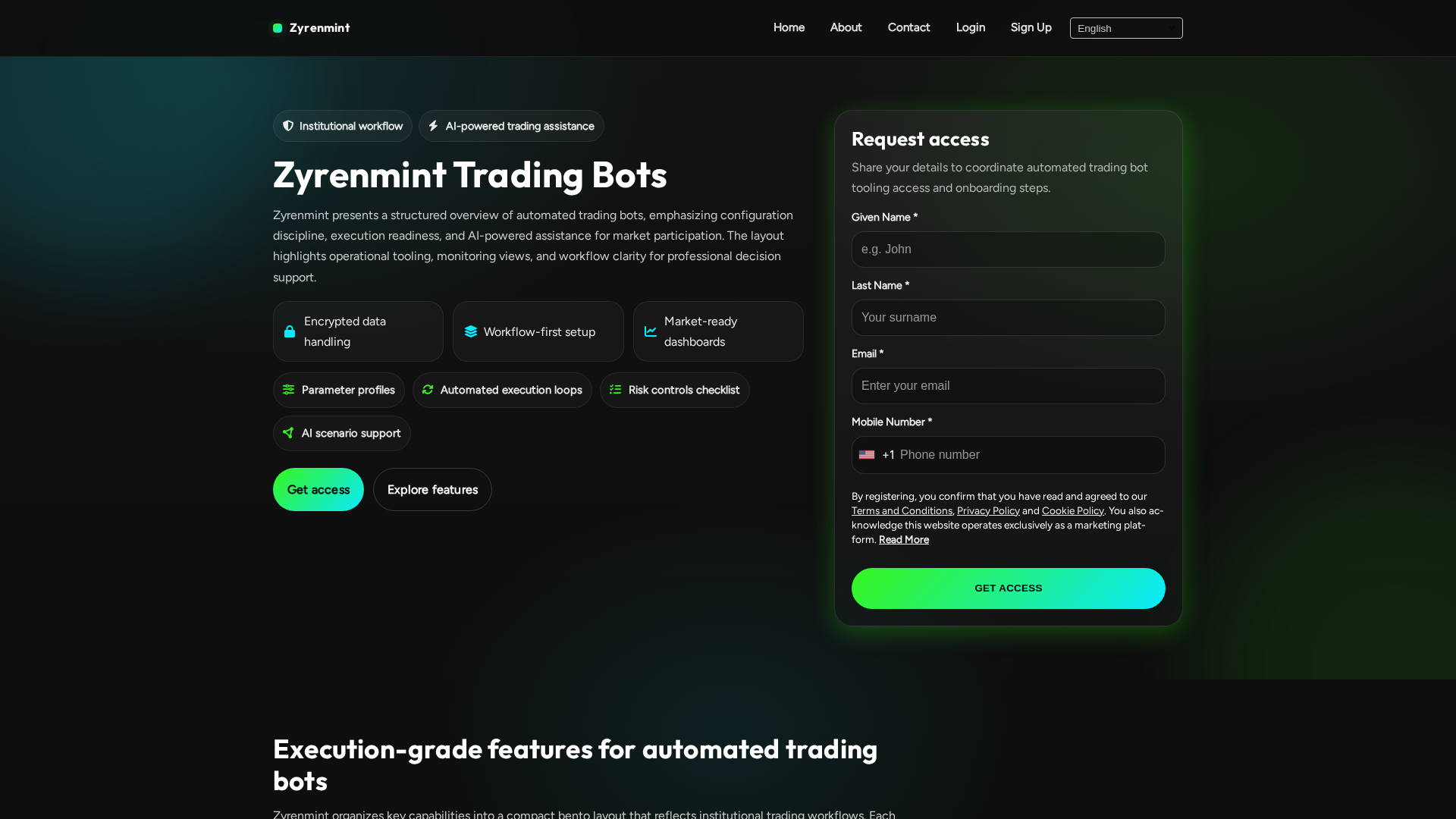 Screenshot of zyrenmint.pro