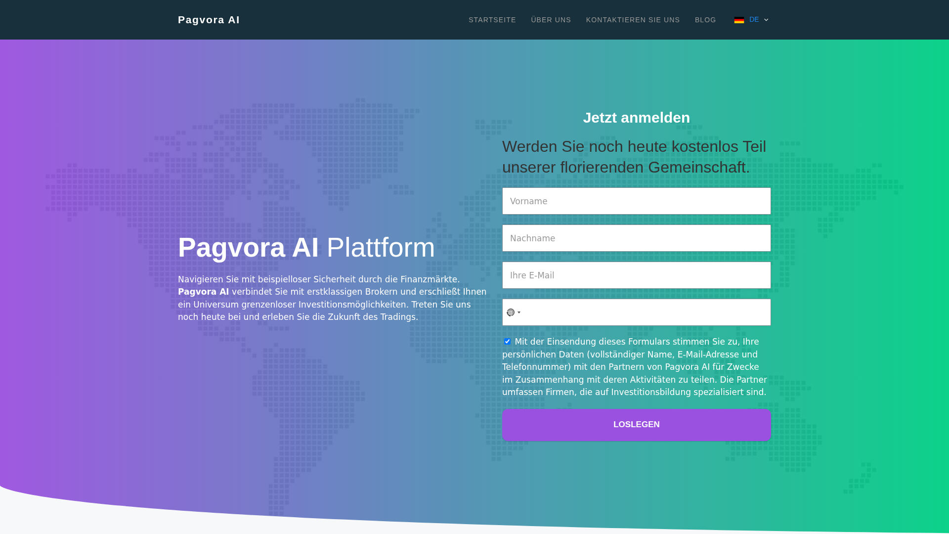 Screenshot of pagvoraai.org