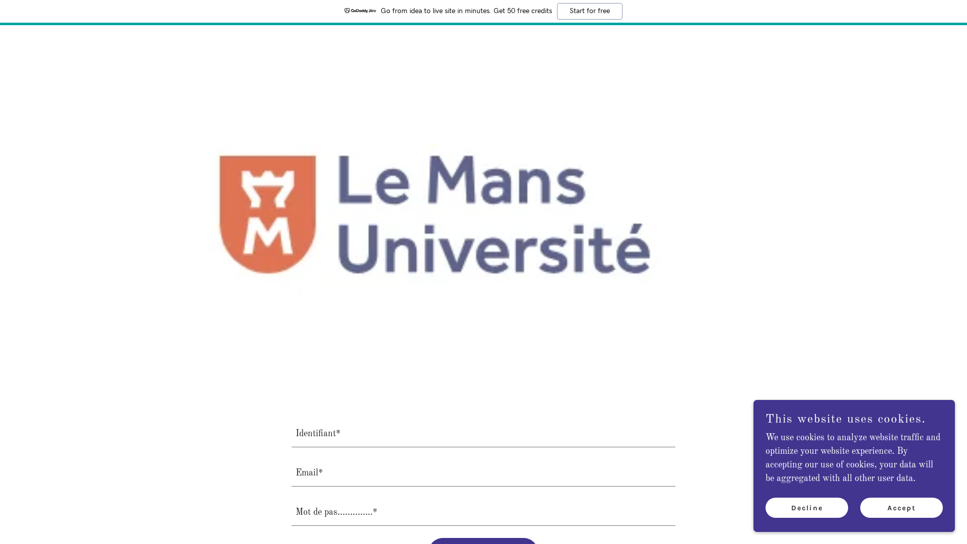 Screenshot of site-3e12wkami.godaddysites.com