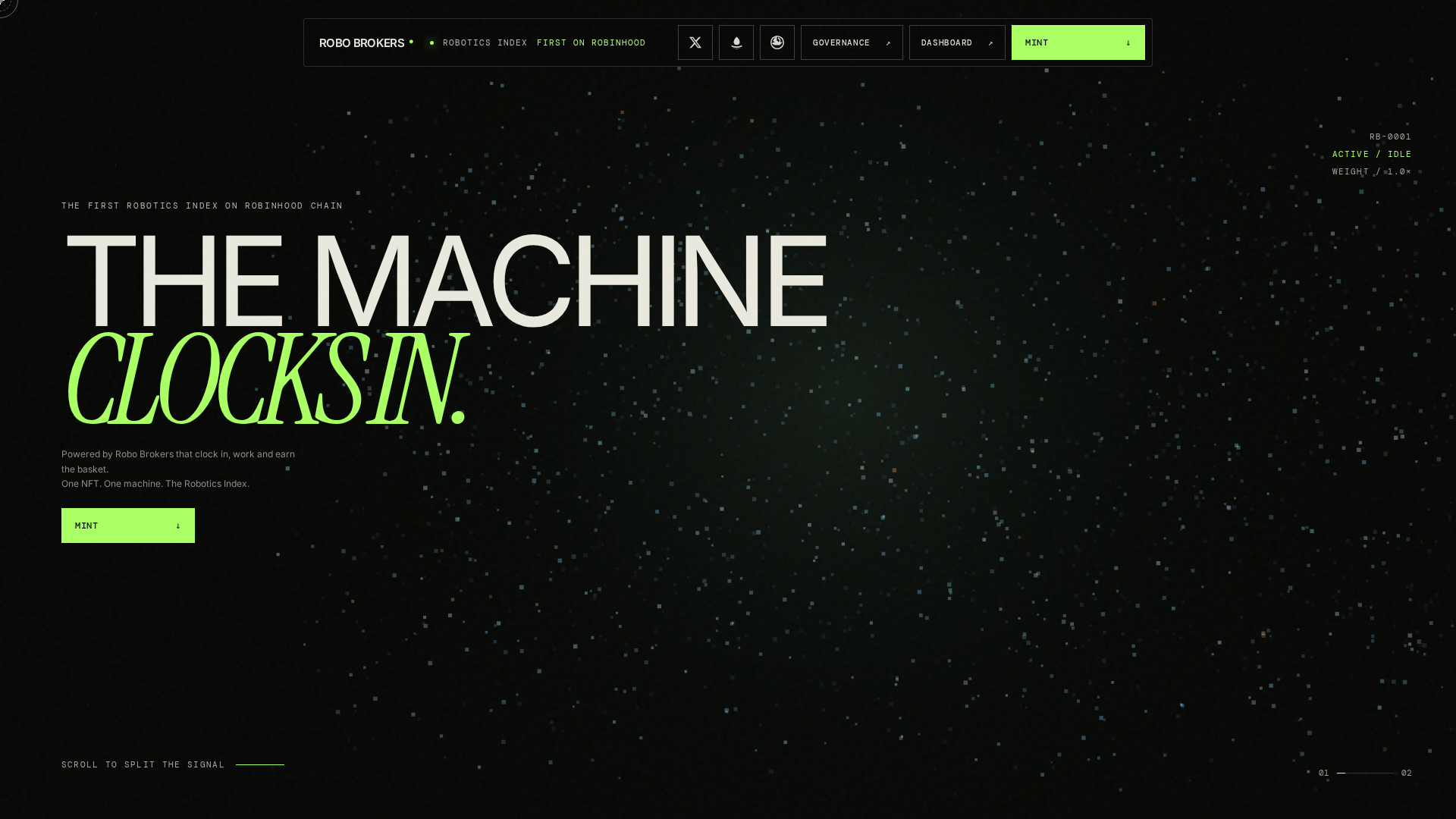 Screenshot of robobrokers.xyz
