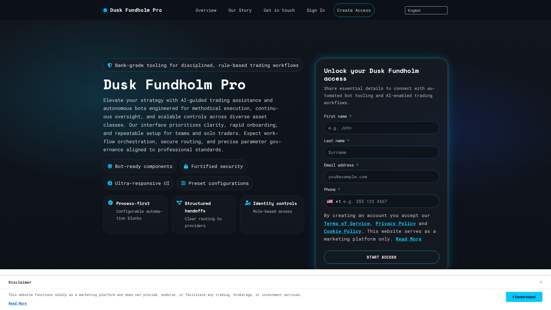 Screenshot of duskfundholm.shop
