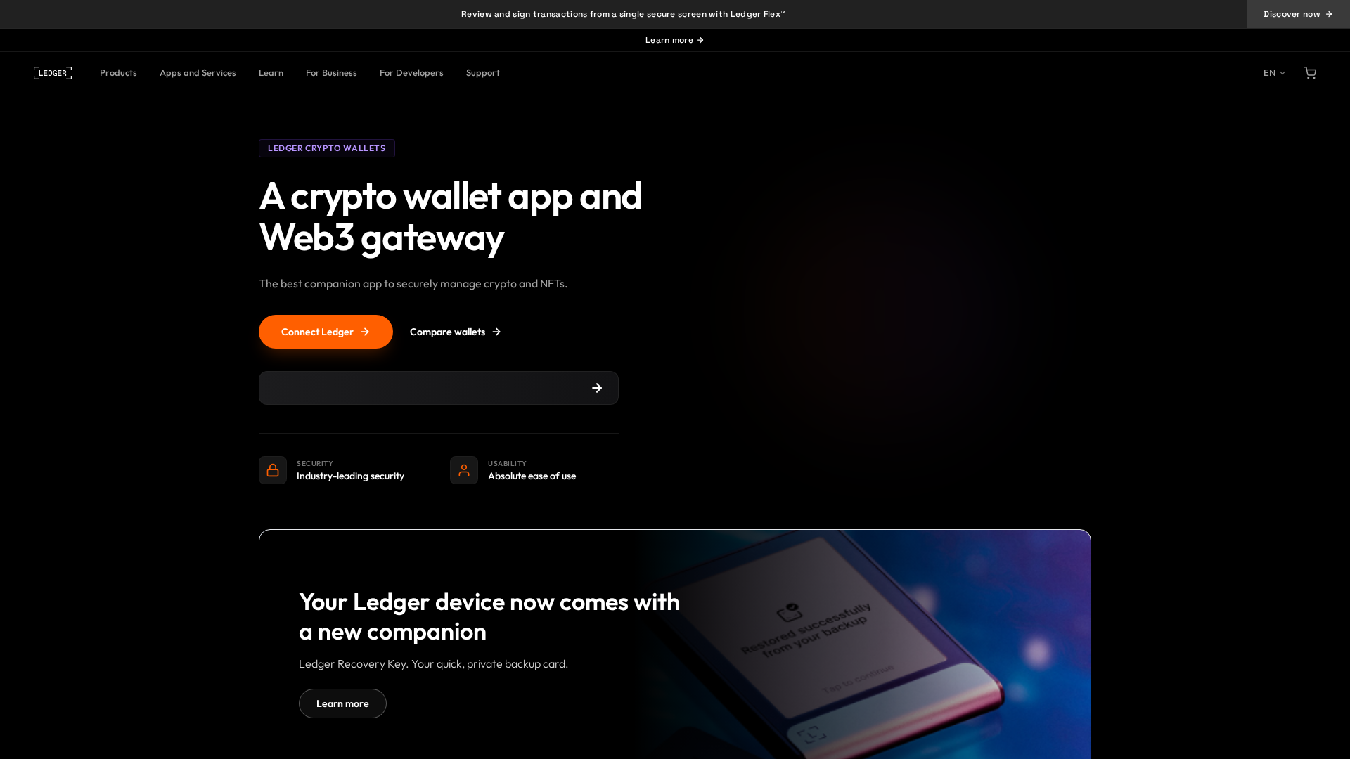 Screenshot of www.ledger--live-web.com
