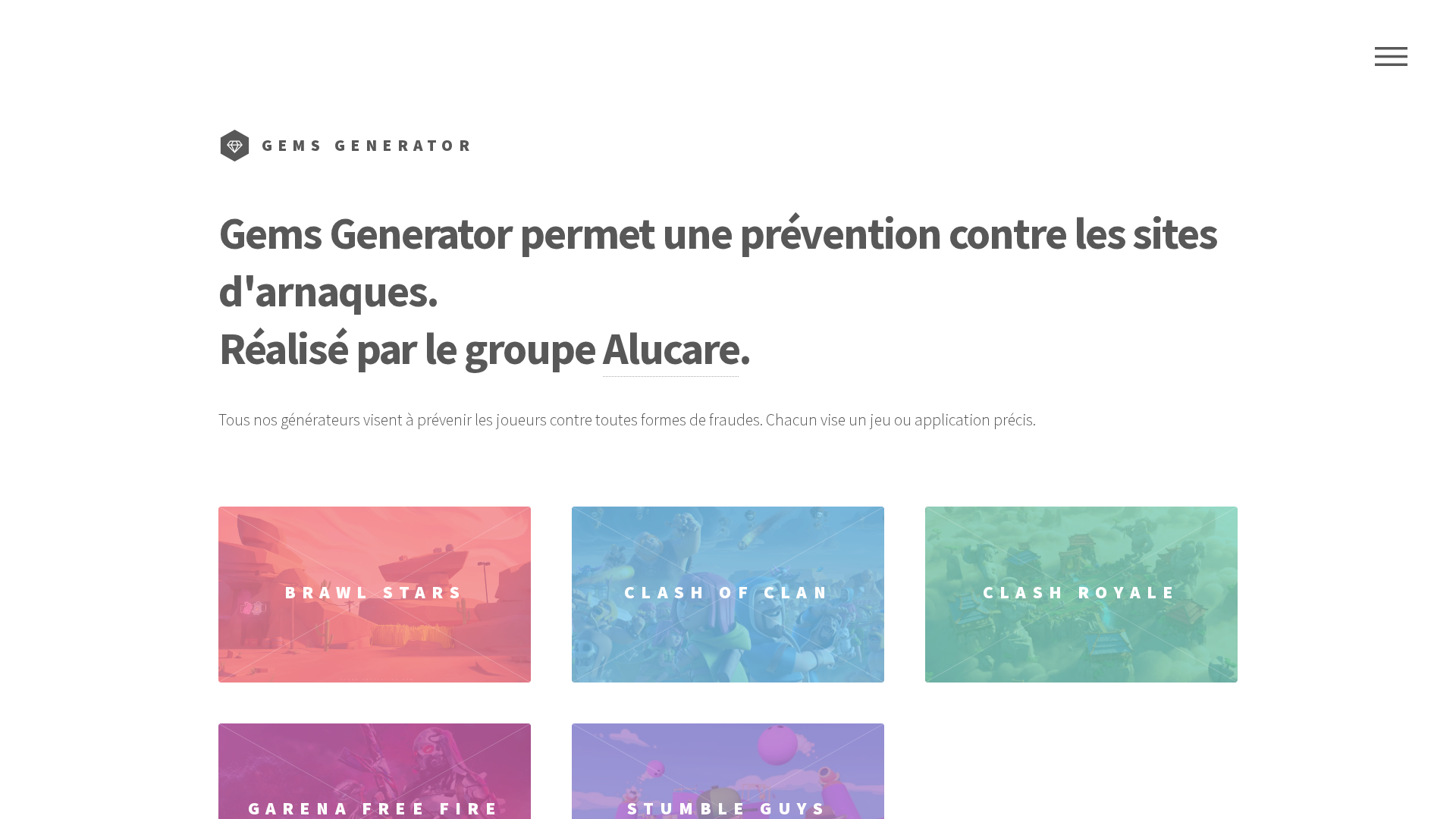 Screenshot of gems-generator.com